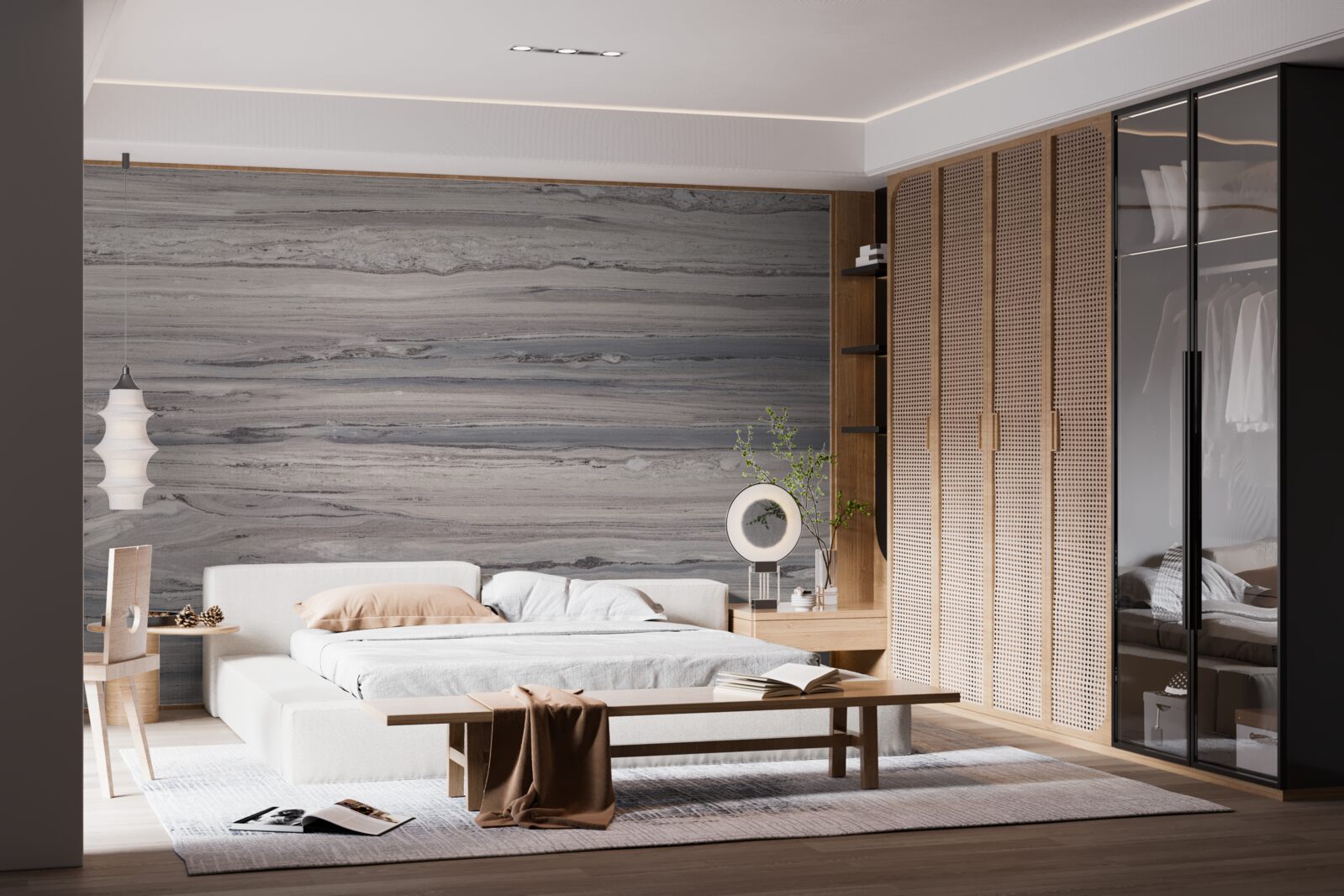 Papier peint sous-couche pour stratifié