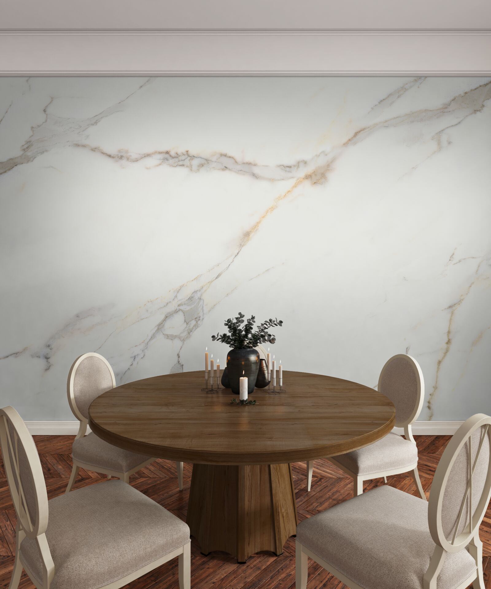 Papier peint fond marbré