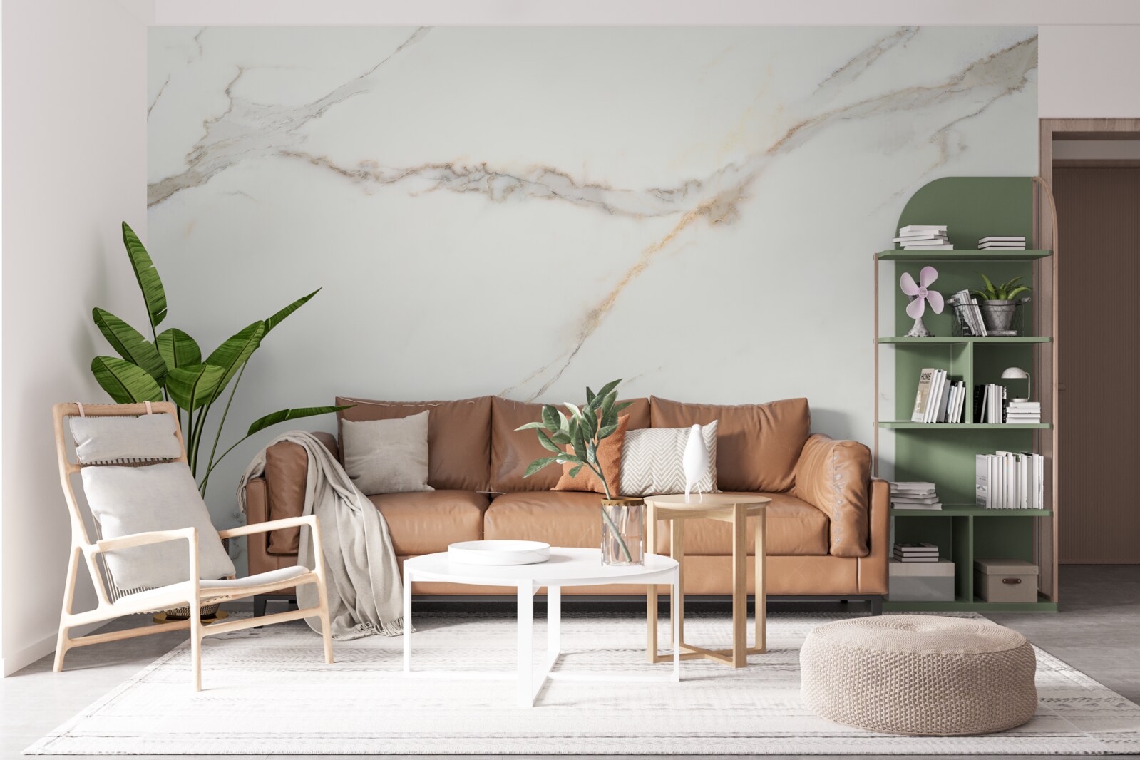 Papier peint fond marbré