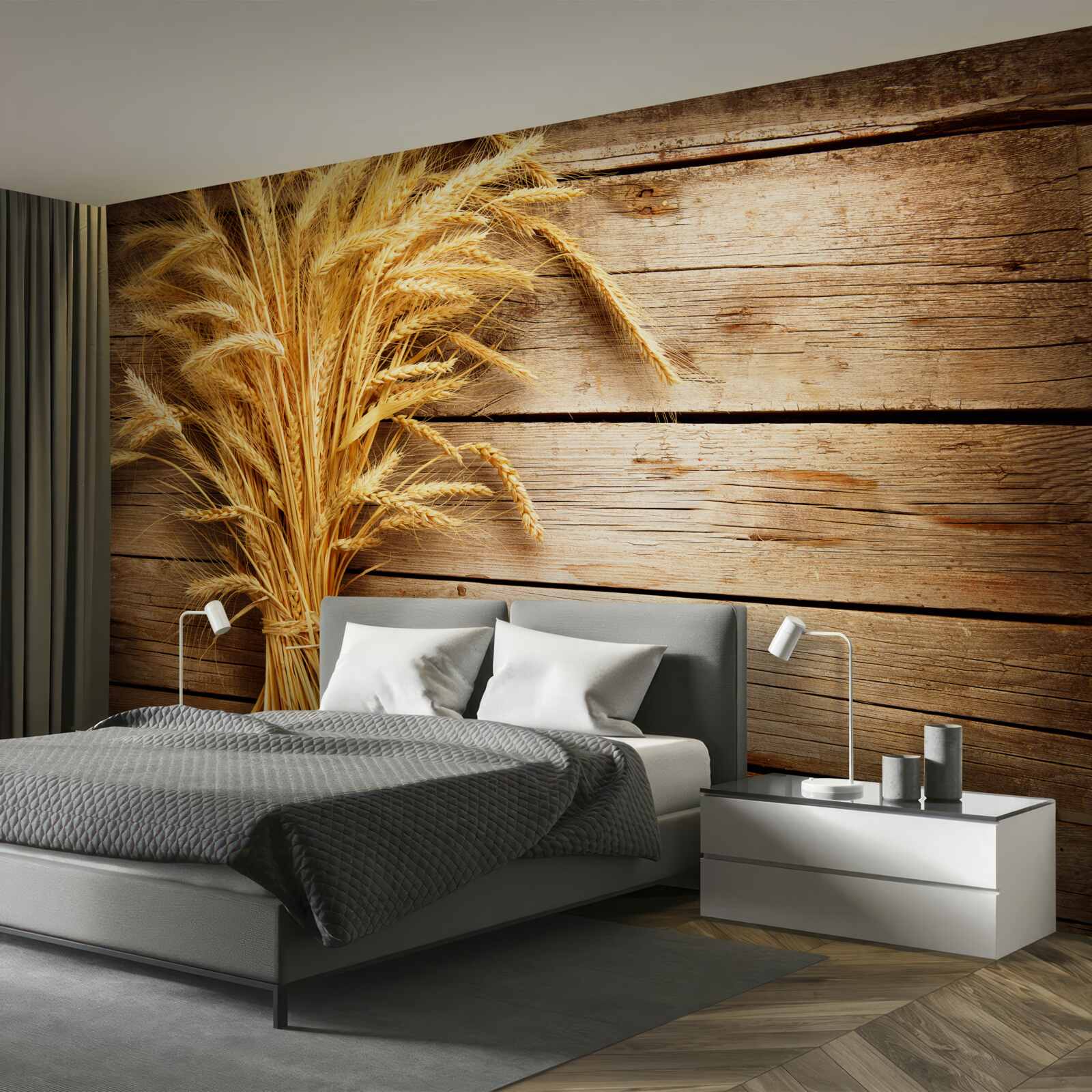 Papier peint botte d'épis de blé