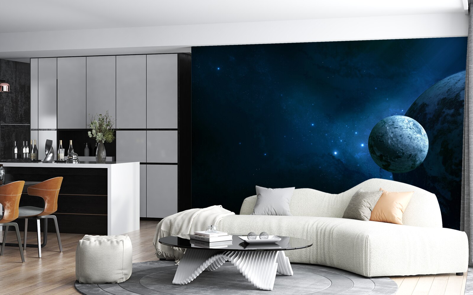 Papier peint image de la planète terre