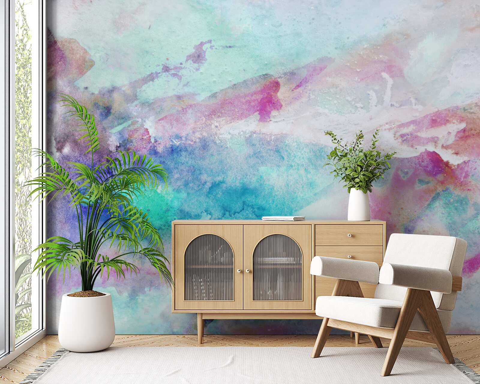 Papier peint fond de tons flous