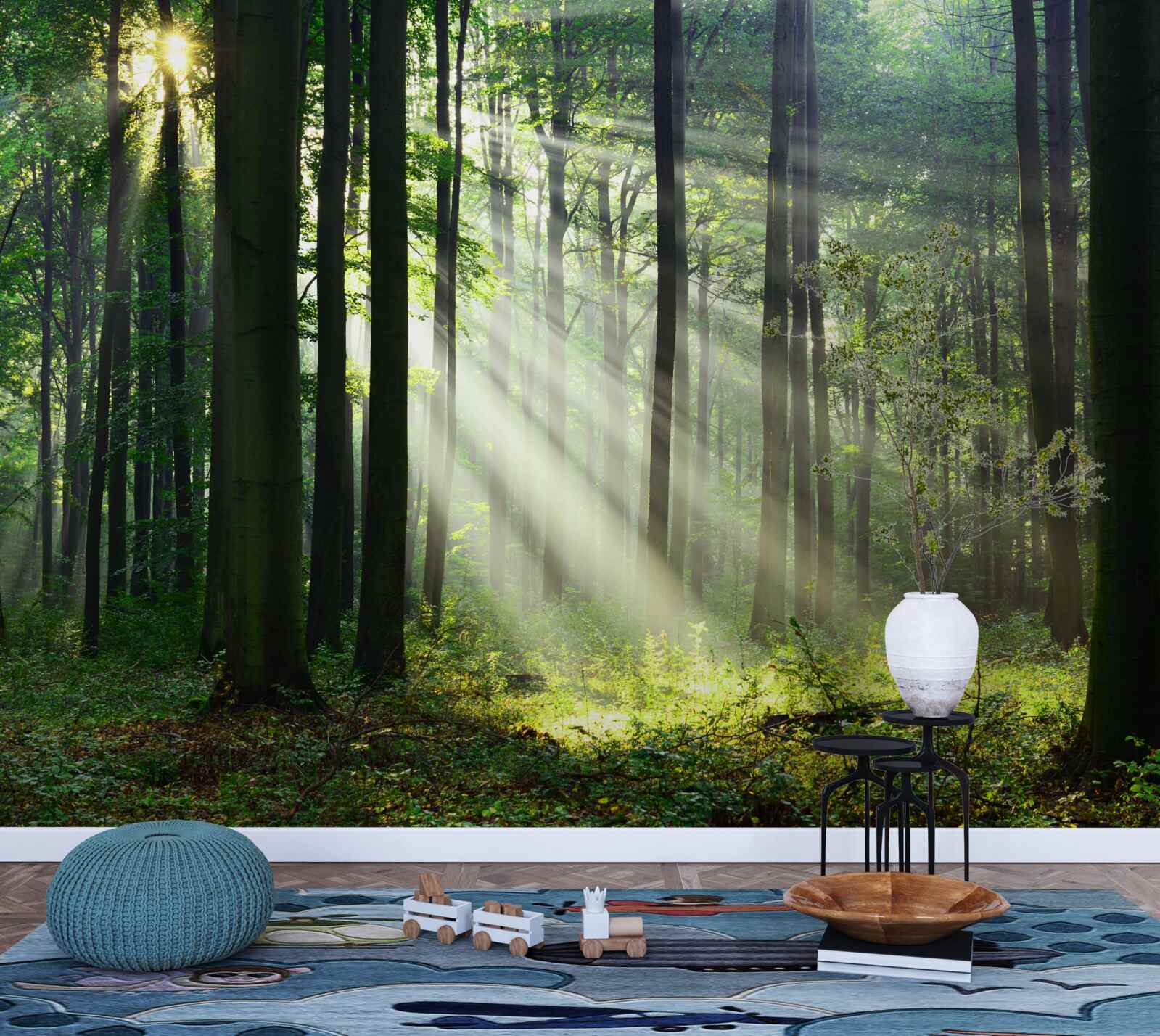 Papier peint Les poranny las