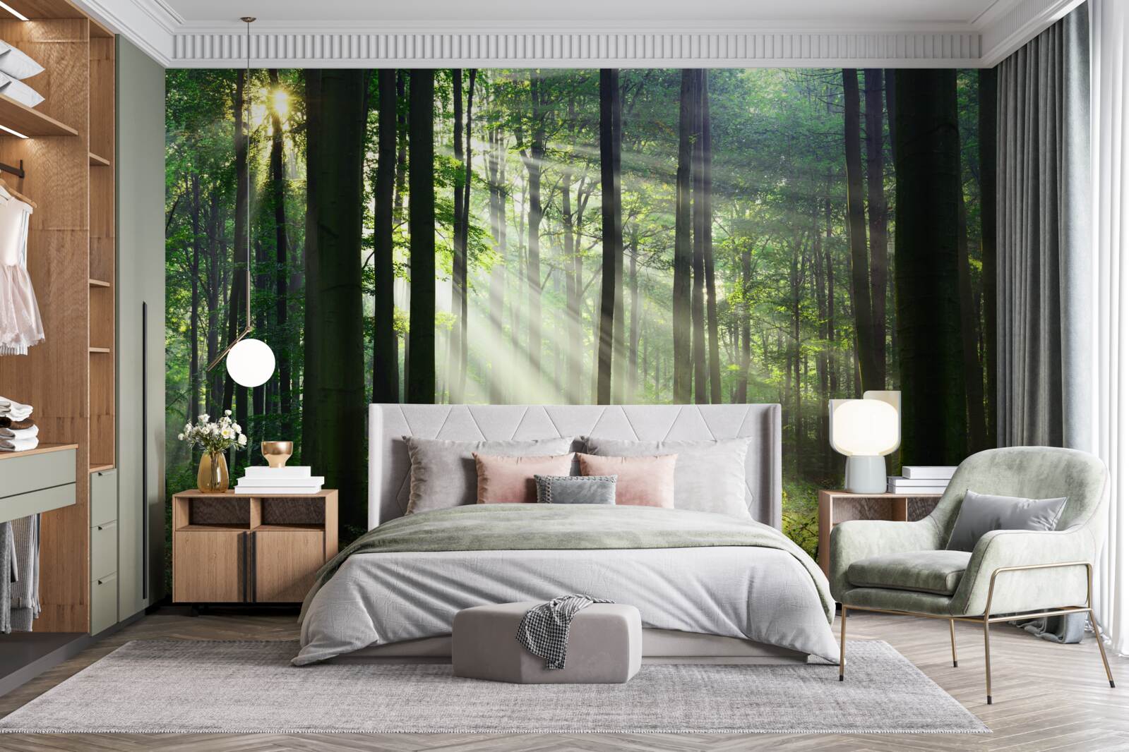 Papier peint Les poranny las