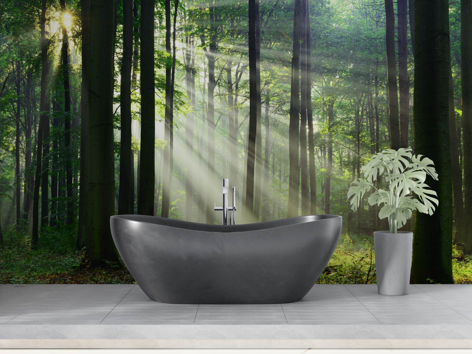 Papier peint Les poranny las