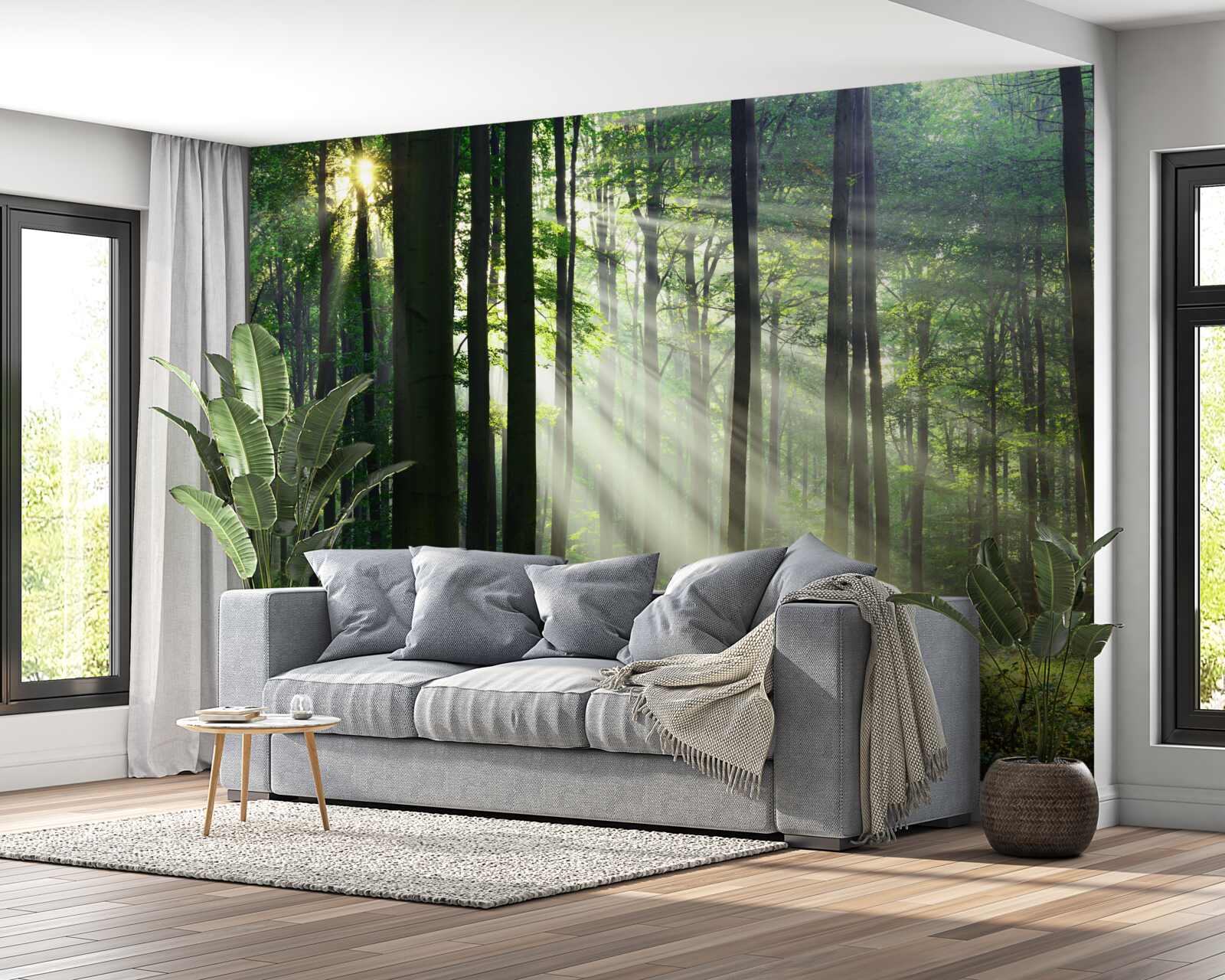 Papier peint Les poranny las