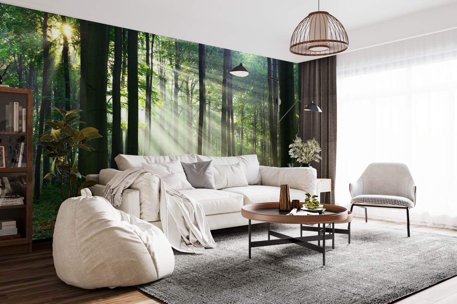 Papier peint Les poranny las