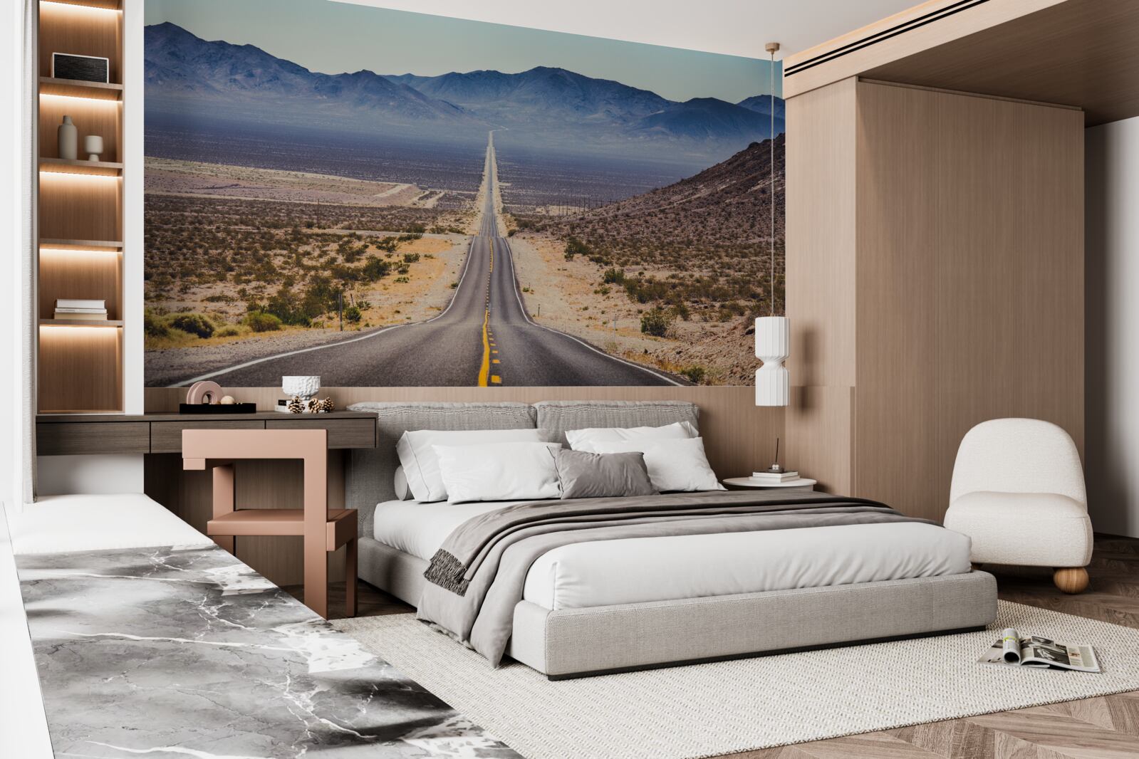 Papier peint le chemin qui mène à l'éternité