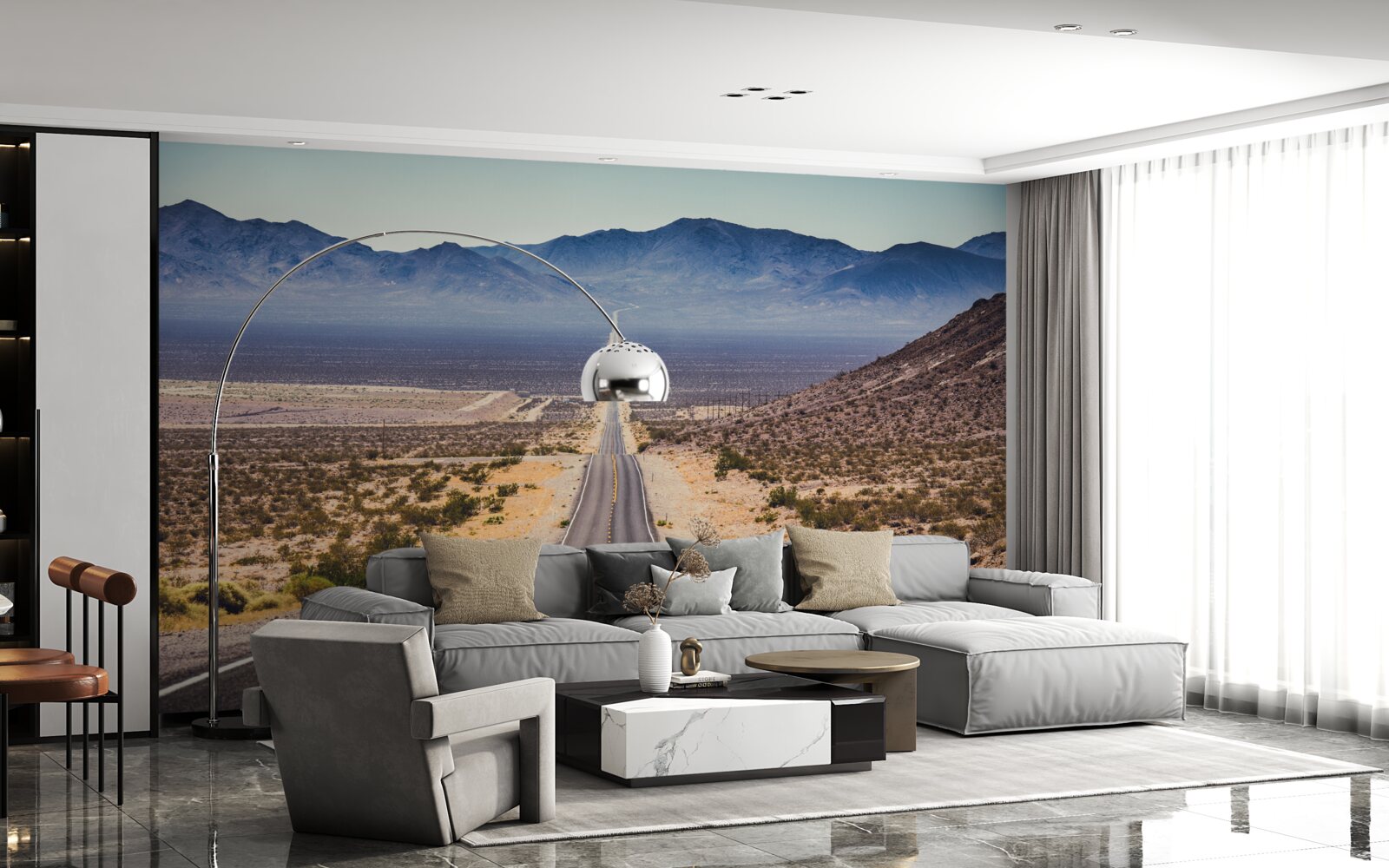 Papier peint le chemin qui mène à l'éternité