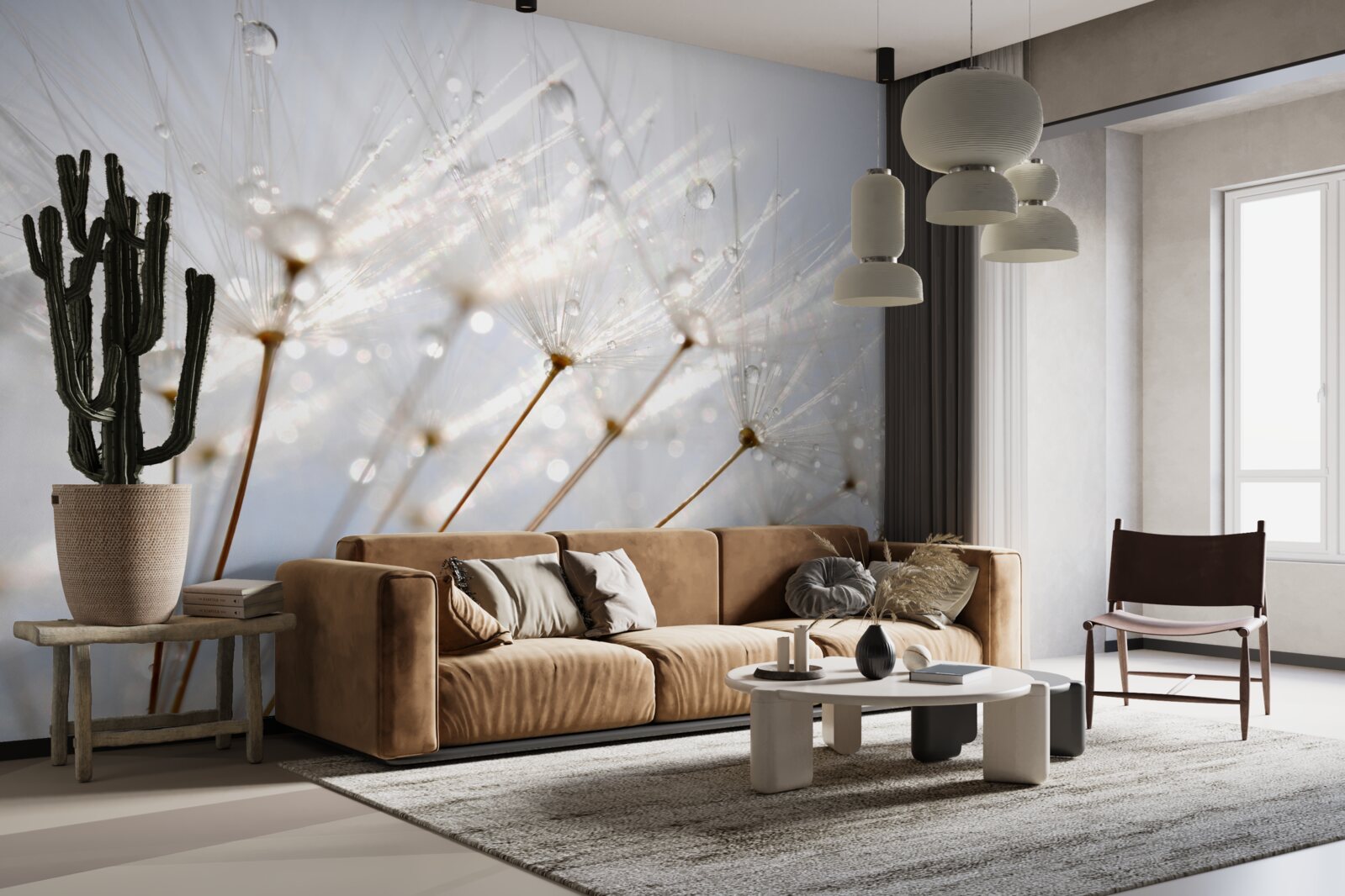 Papier peint photo en gros plan de la plante