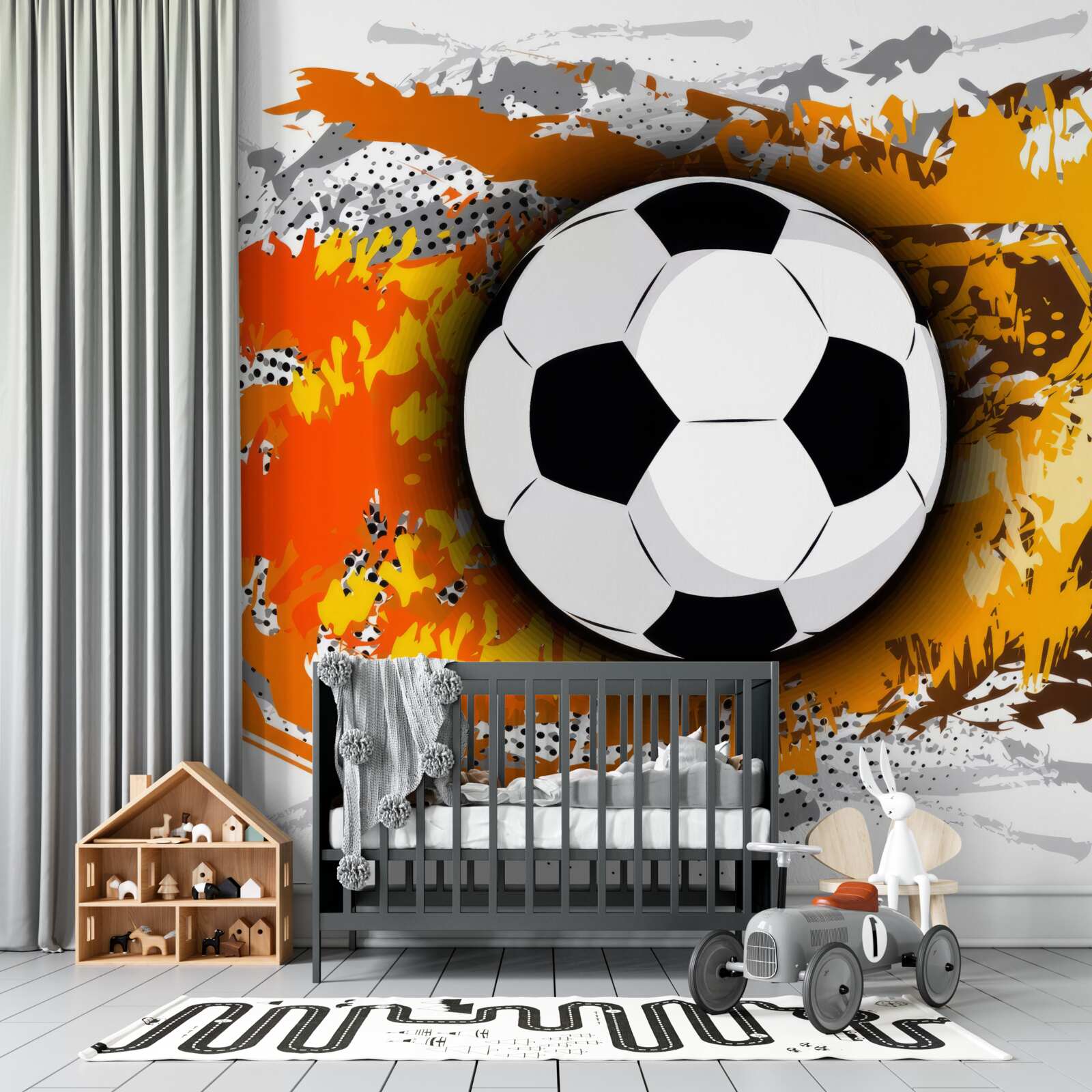 Papier peint grand football