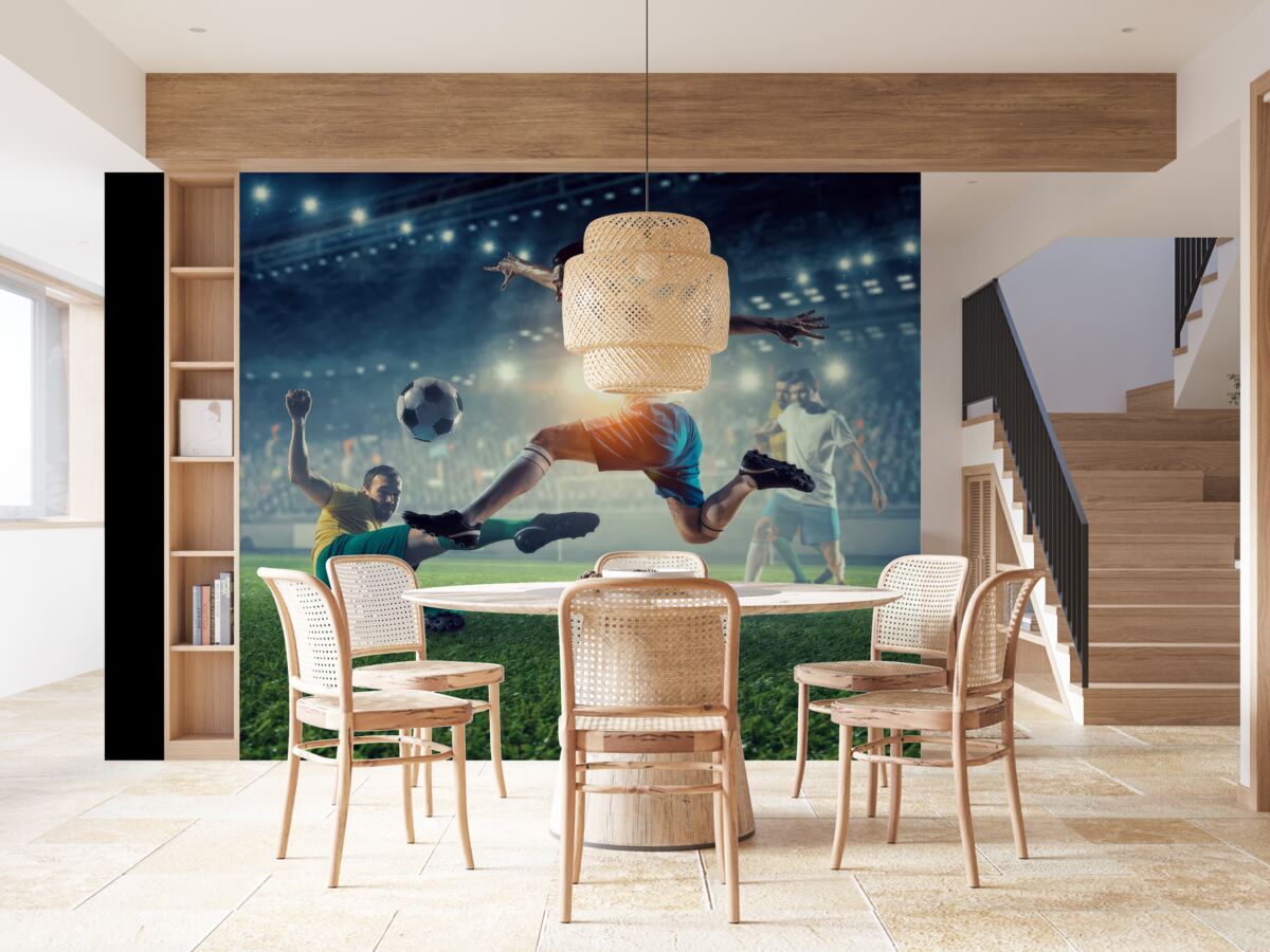 Papier peint match de football