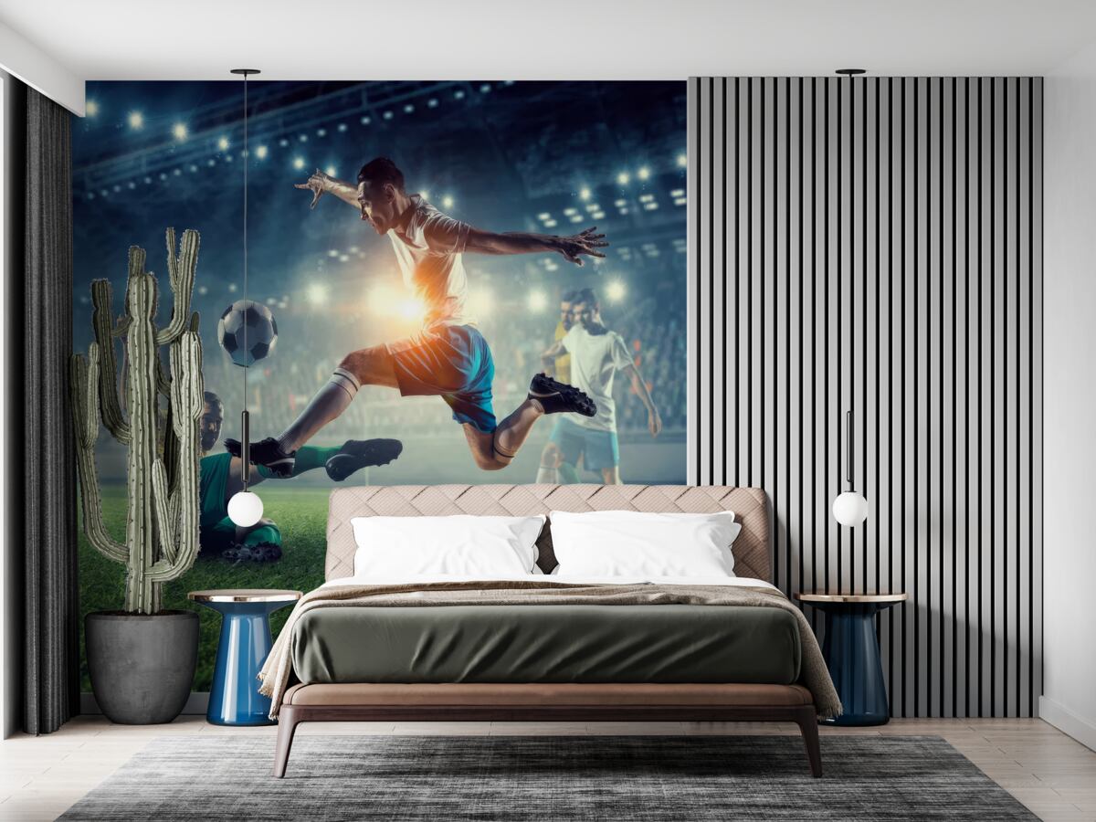 Papier peint match de football