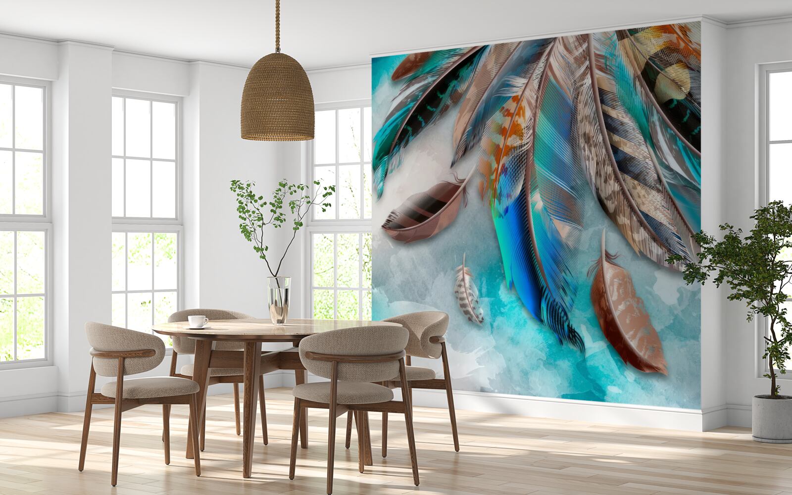 Papier peint stylos divers et variés