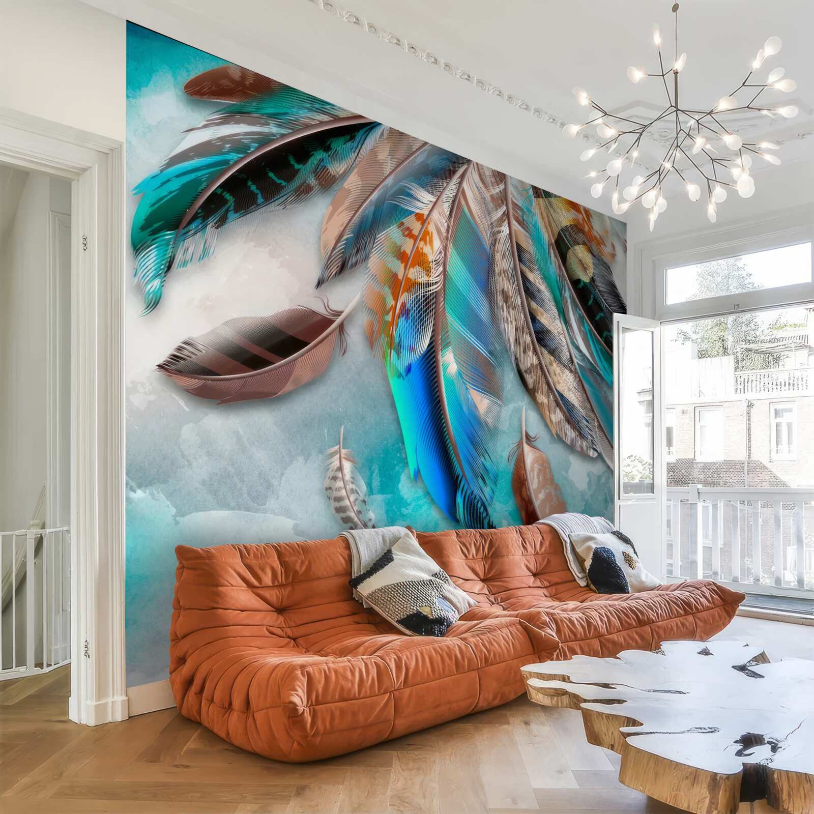 Papier peint stylos divers et variés