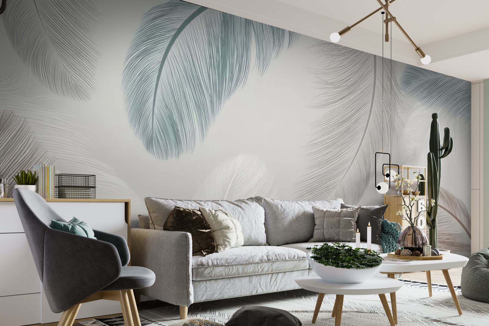 Papier peint divers stylos légers