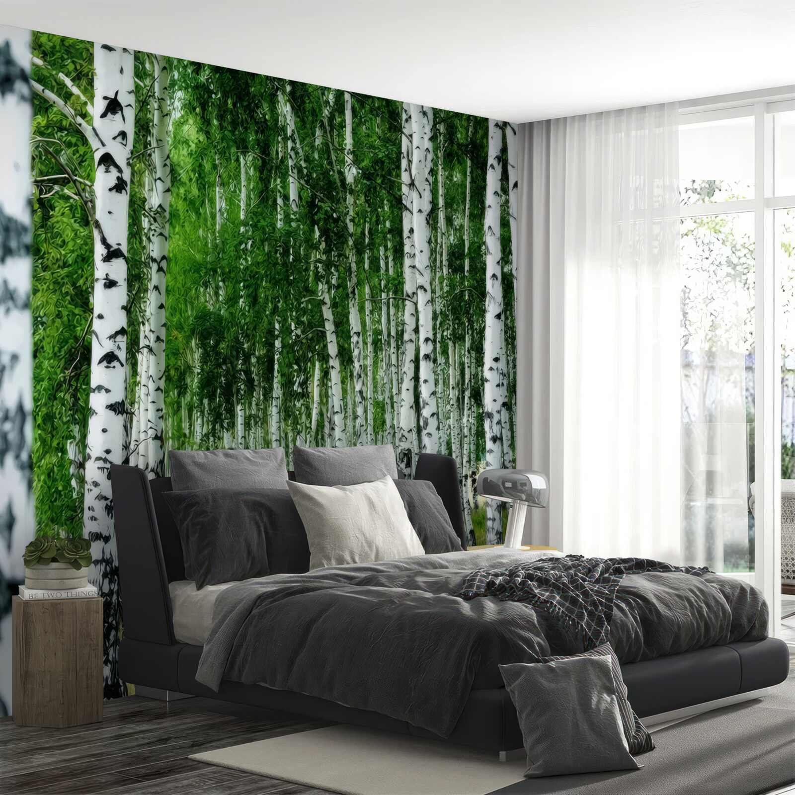 Papier peint birch grove