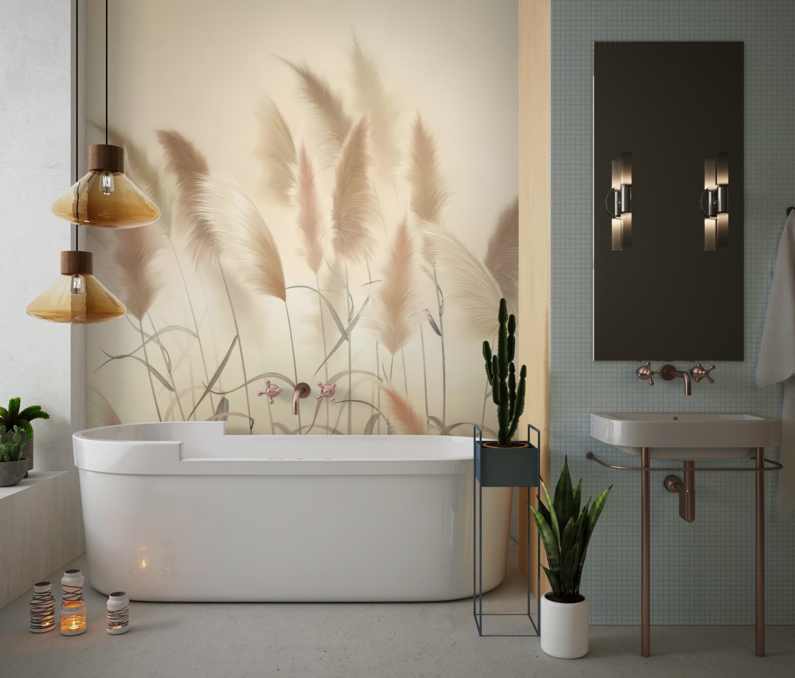 Papier peint oreille en croissance