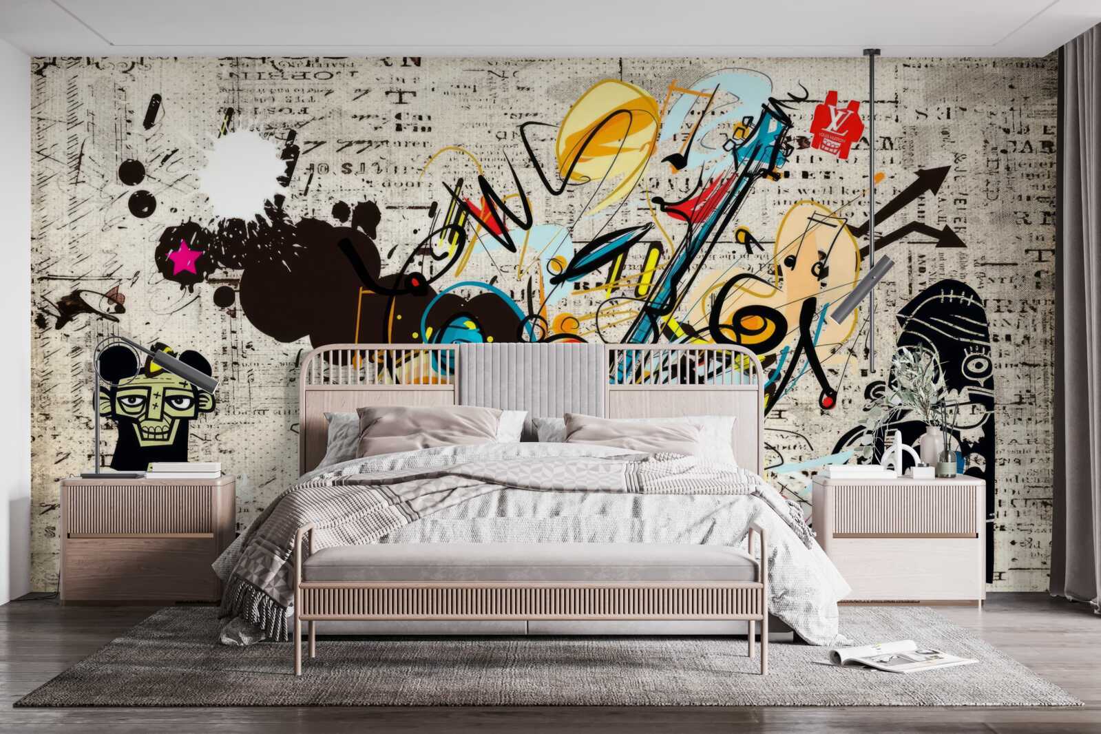 Papier peint peinture murale