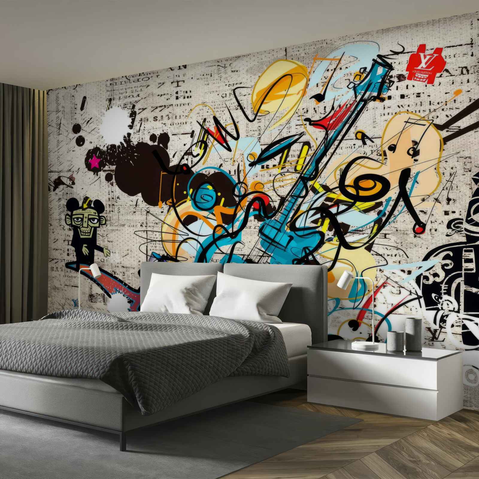 Papier peint peinture murale