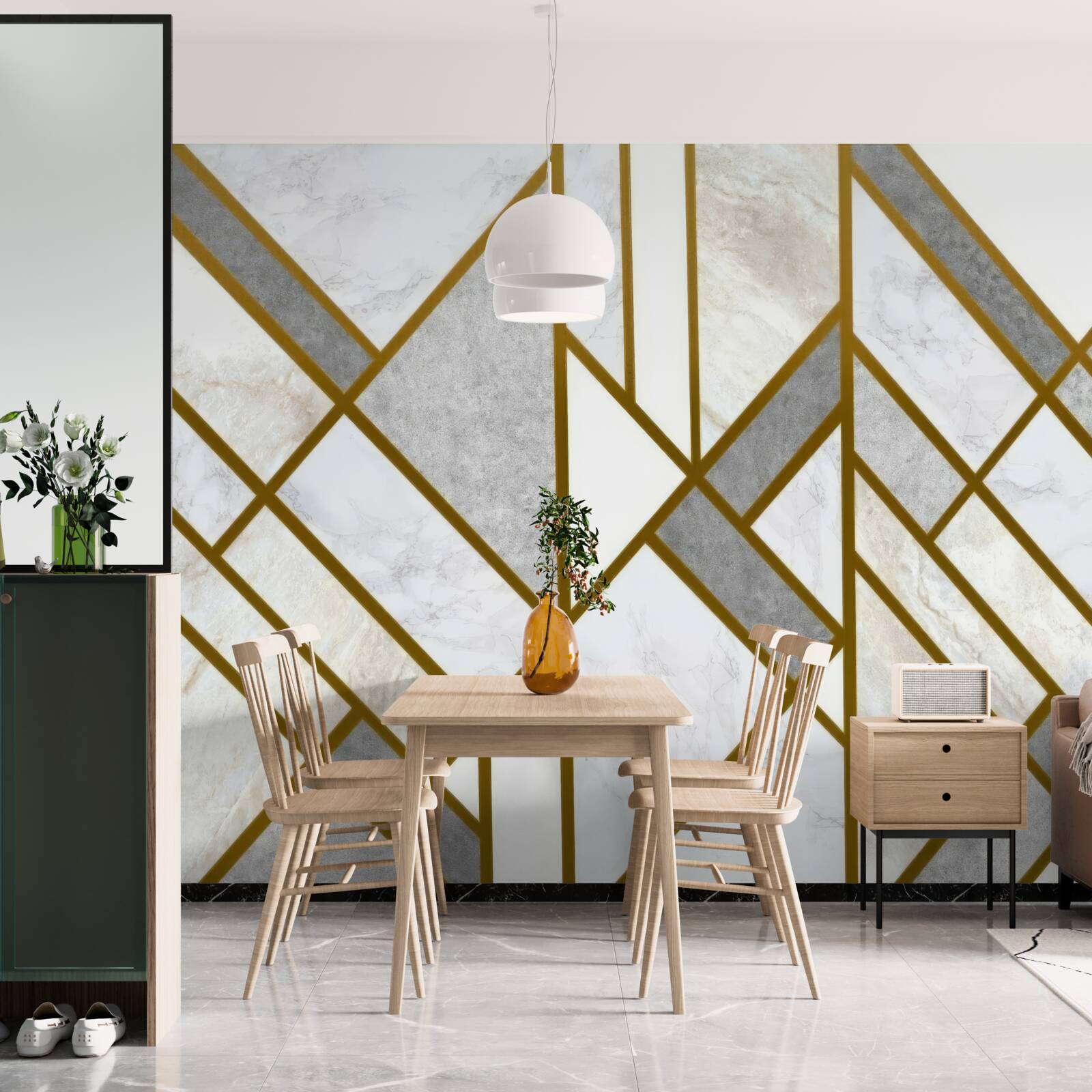 Papier peint fond en marbre