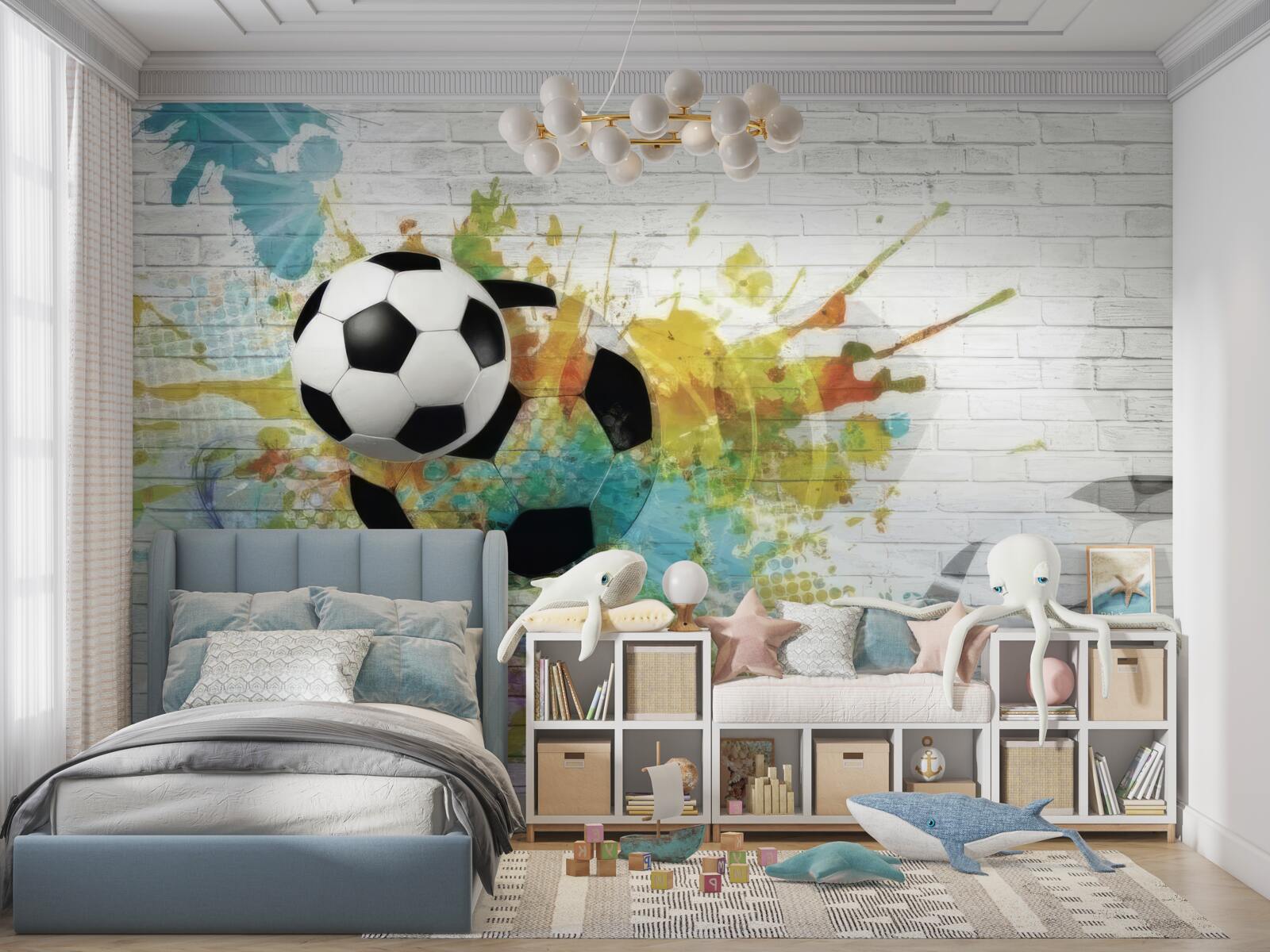 Papier peint football