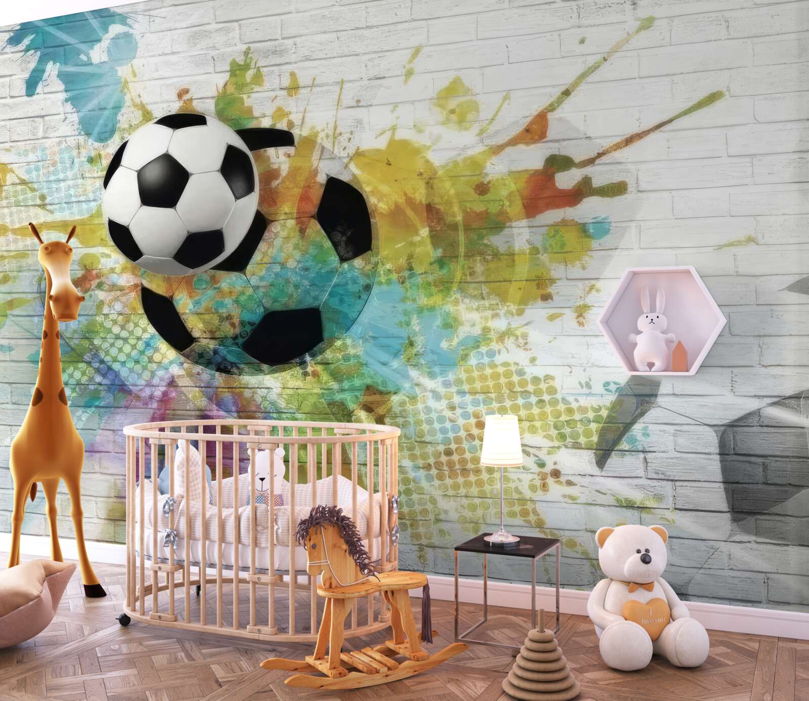 Papier peint football