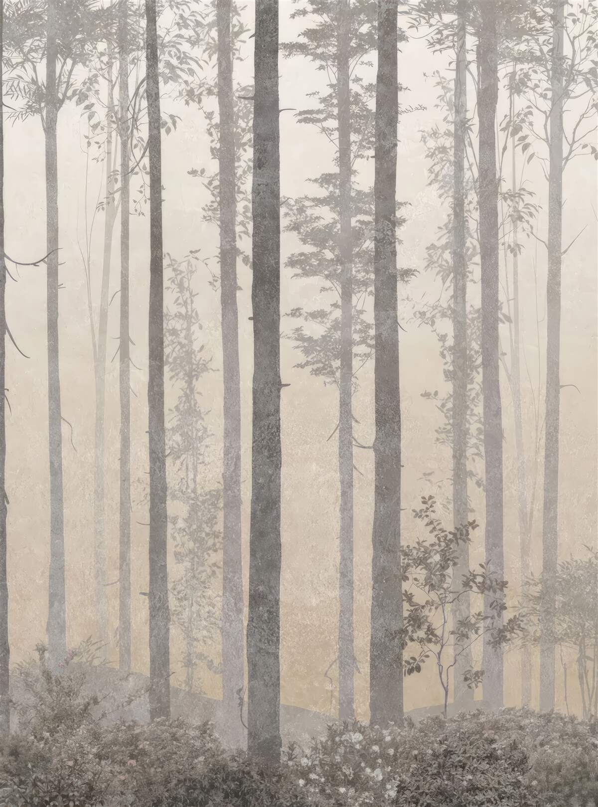 Papier peint mglisty las