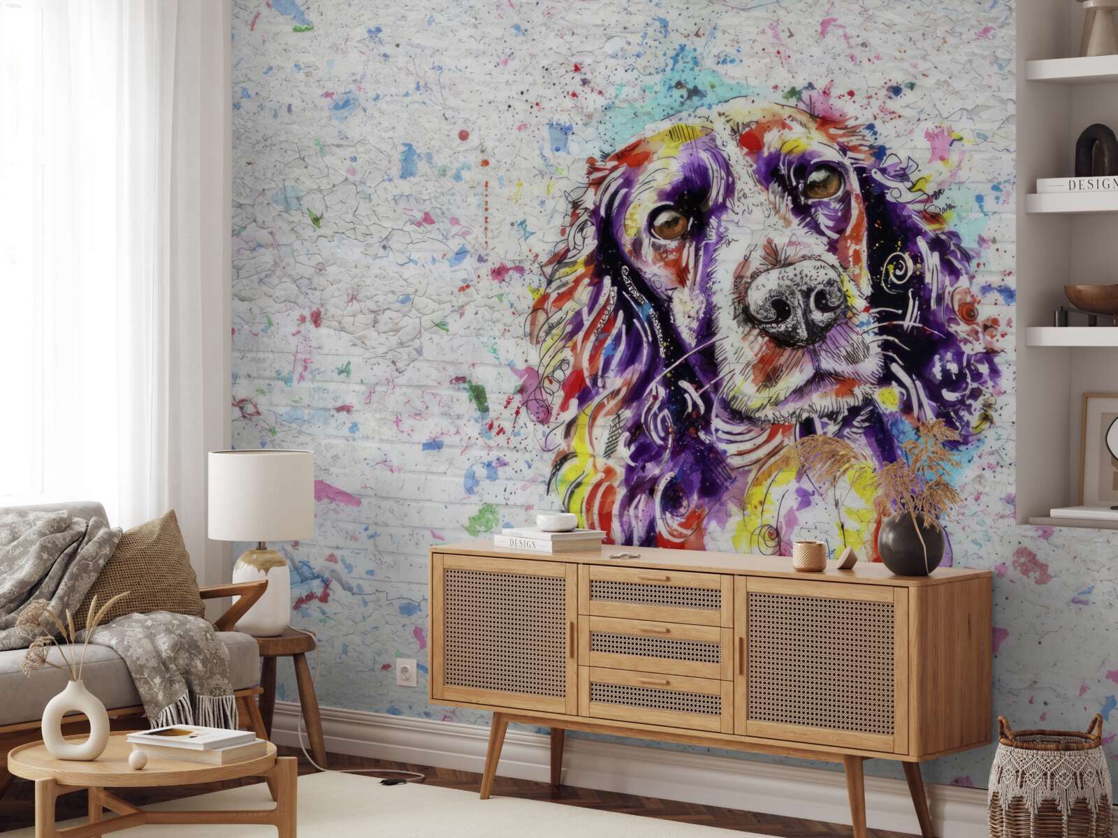 Papier peint tartes pop-artu