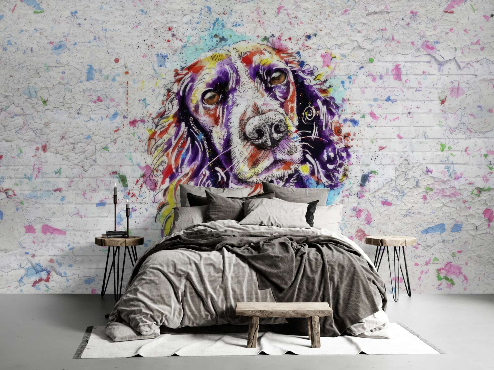 Papier peint tartes pop-artu