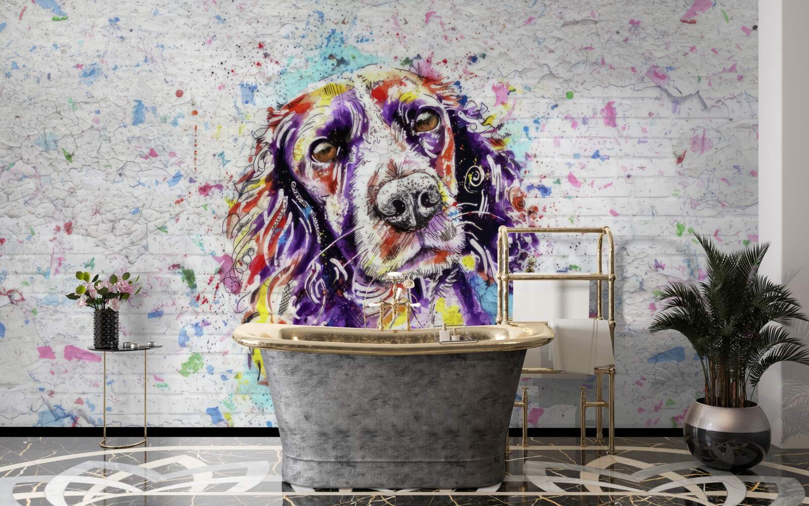 Papier peint tartes pop-artu