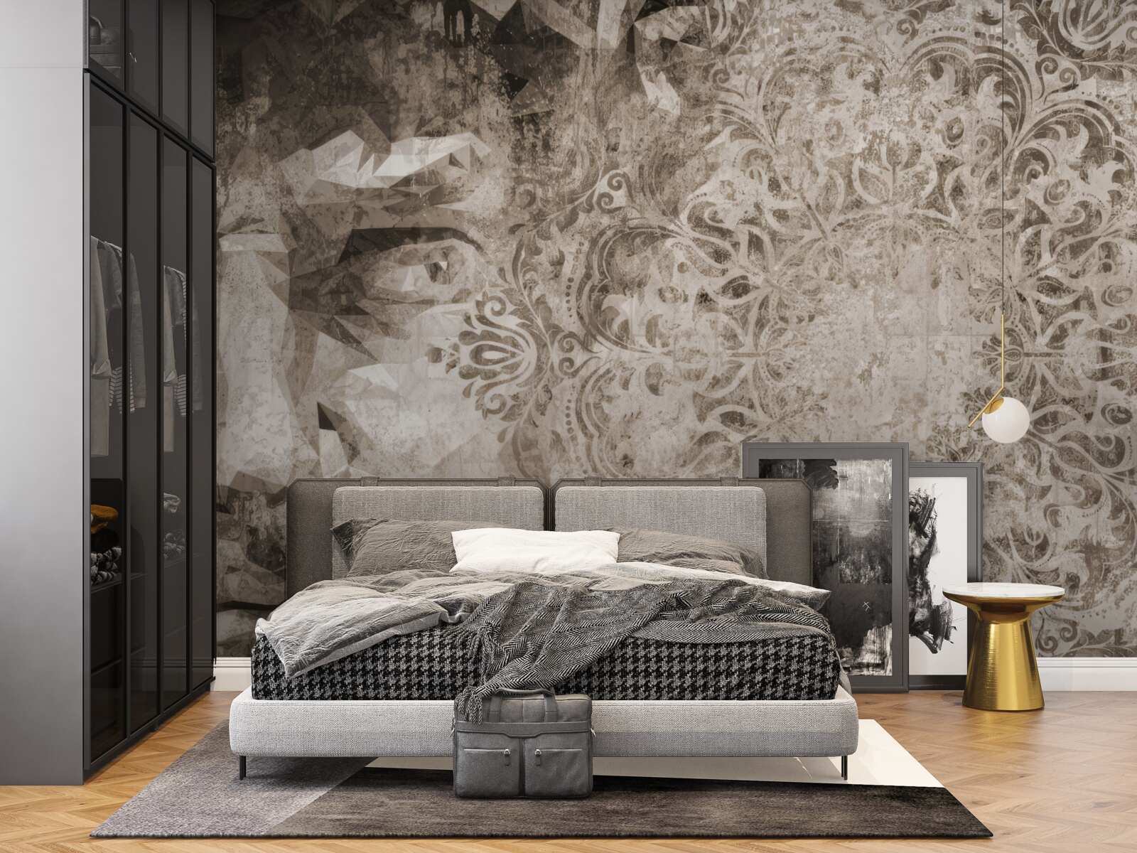 Papier peint profil de la personne