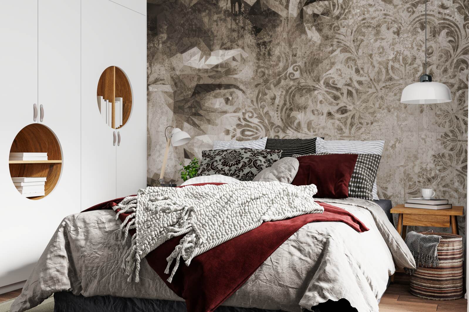 Papier peint profil de la personne