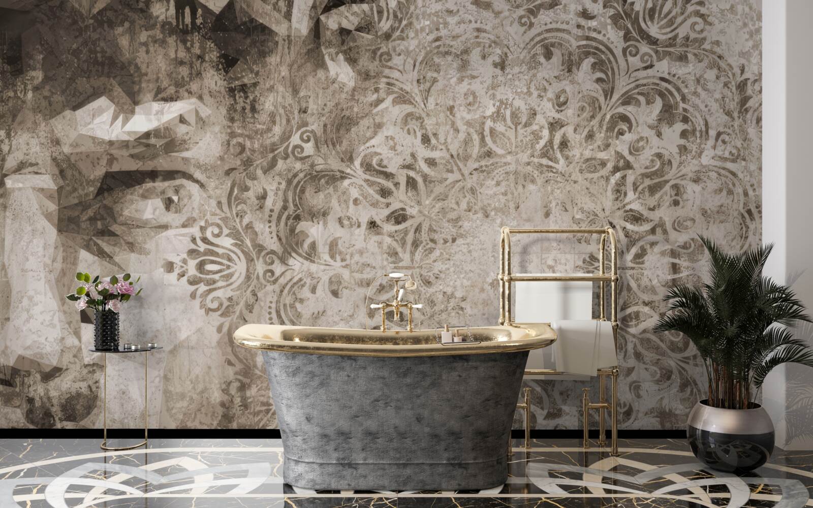 Papier peint profil de la personne