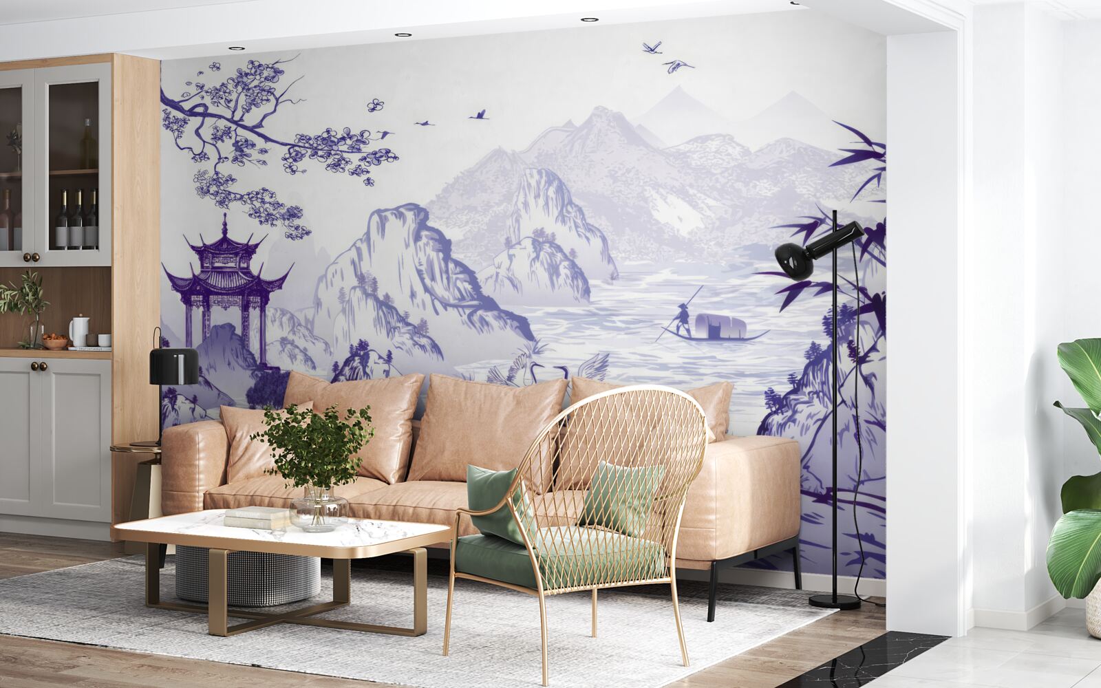 Papier peint paysage de la chine