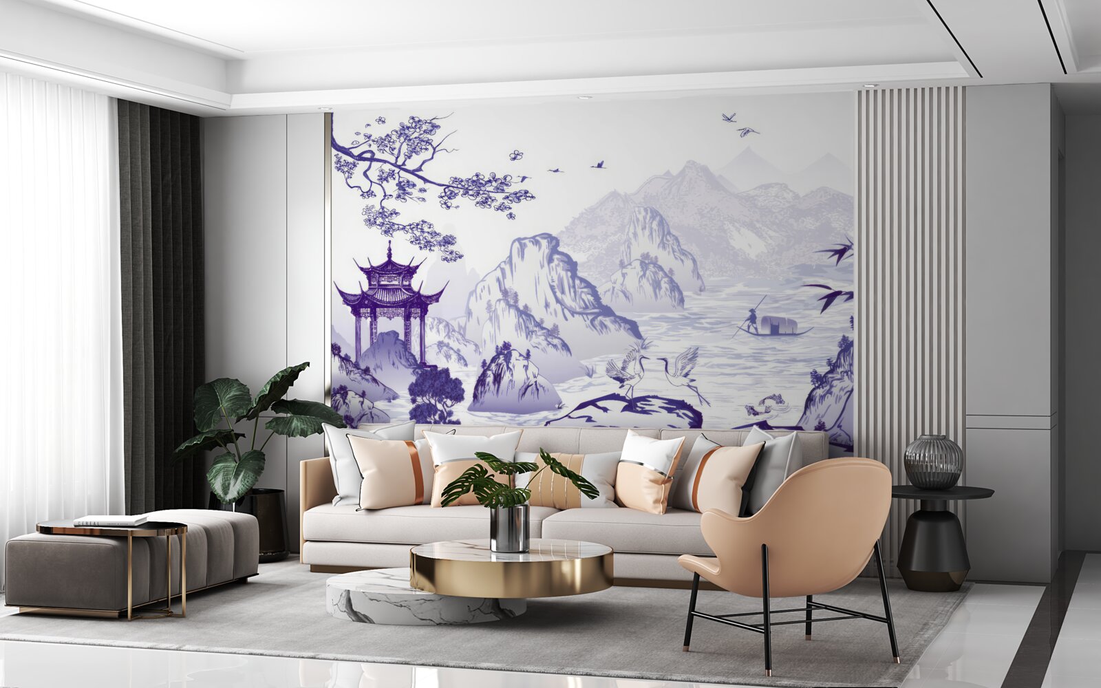 Papier peint paysage de la chine