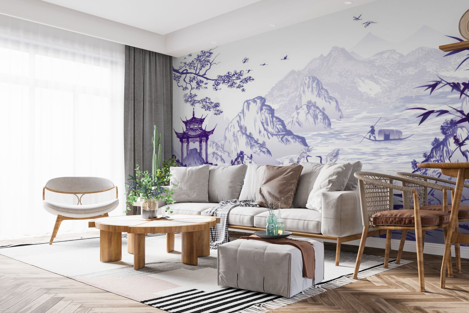 Papier peint paysage de la chine