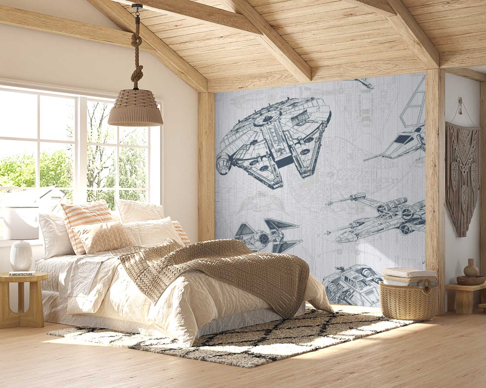 Papier peint les diagrammes de différents avions