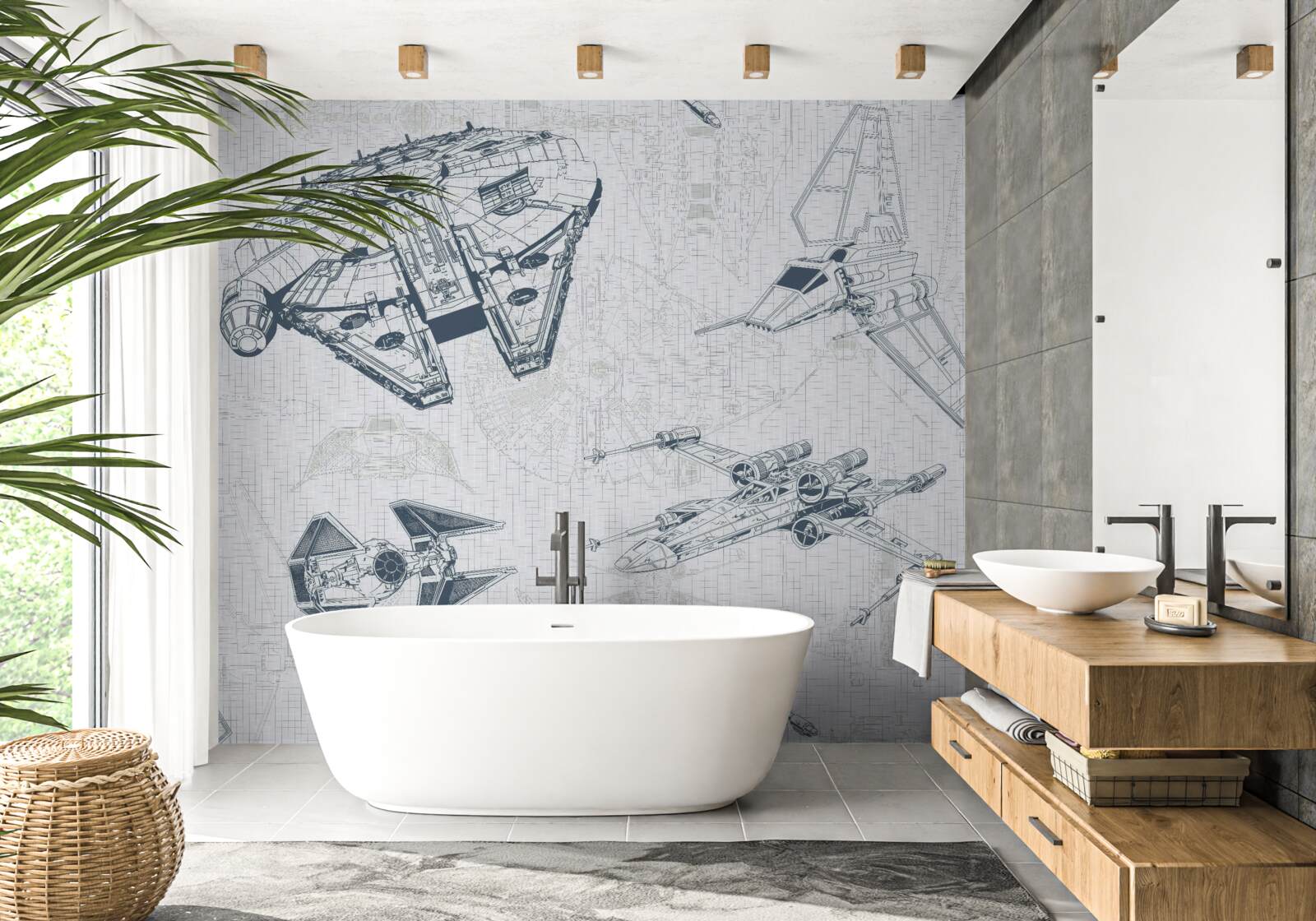 Papier peint les diagrammes de différents avions