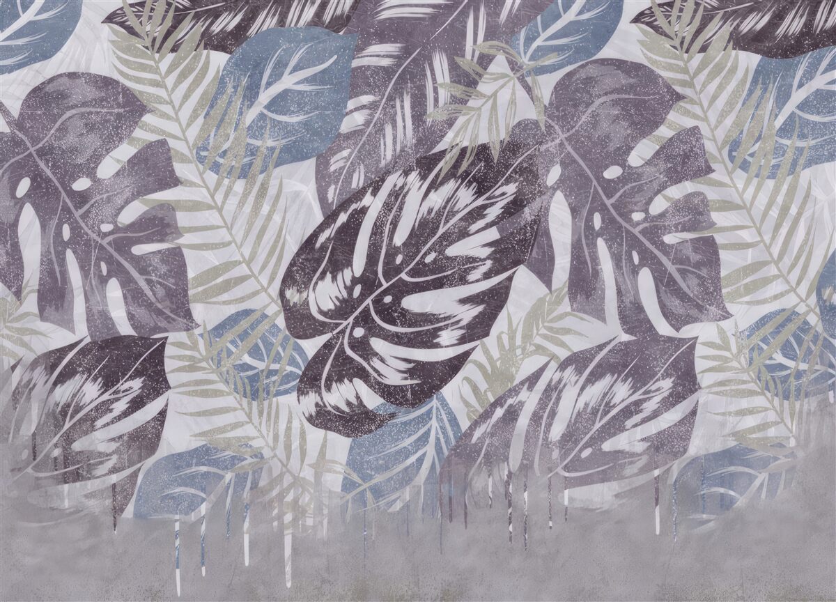 Papier peint grandes feuilles