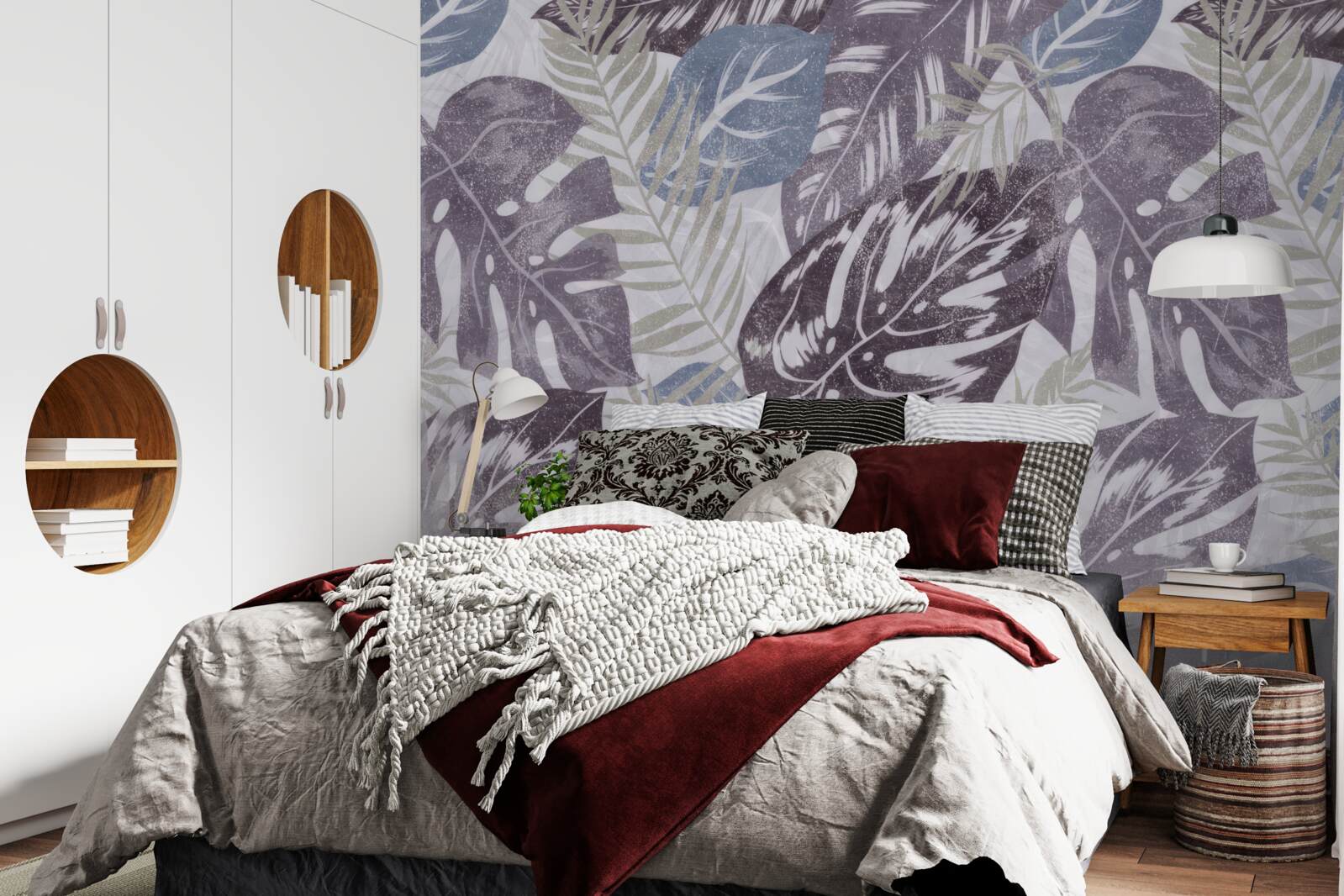 Papier peint grandes feuilles