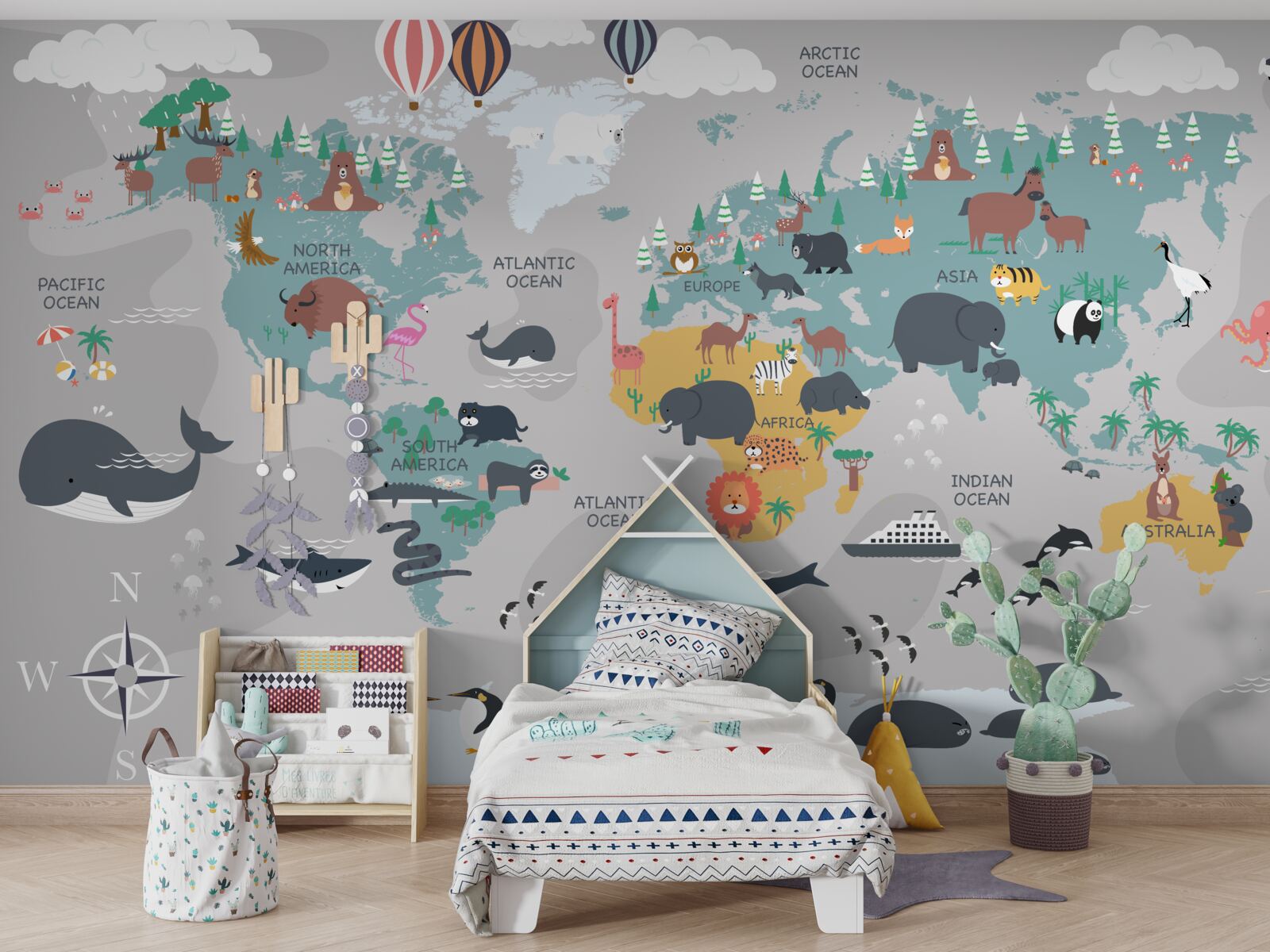 Papier peint des traités de paix avec les peuples des continents