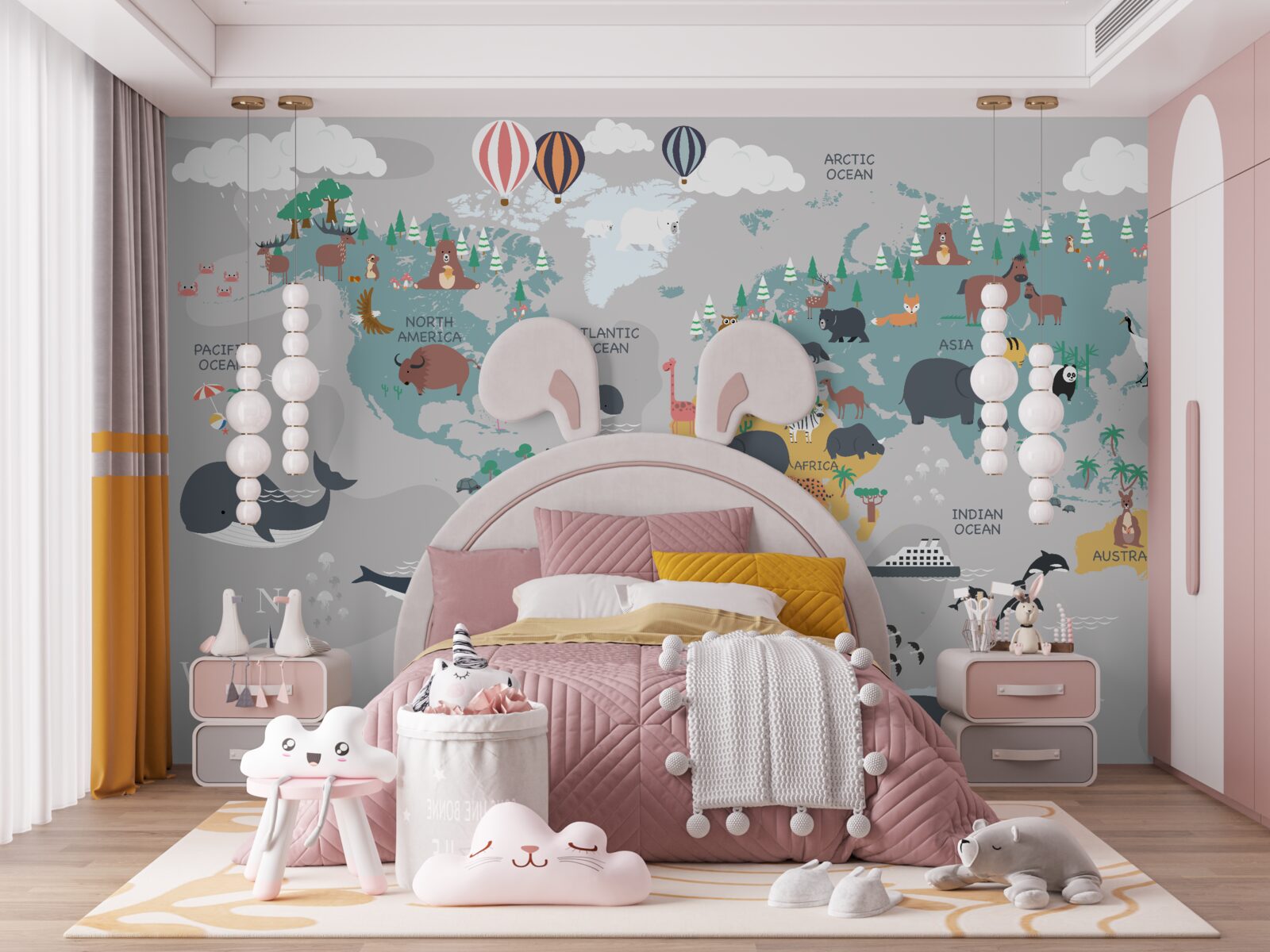 Papier peint des traités de paix avec les peuples des continents