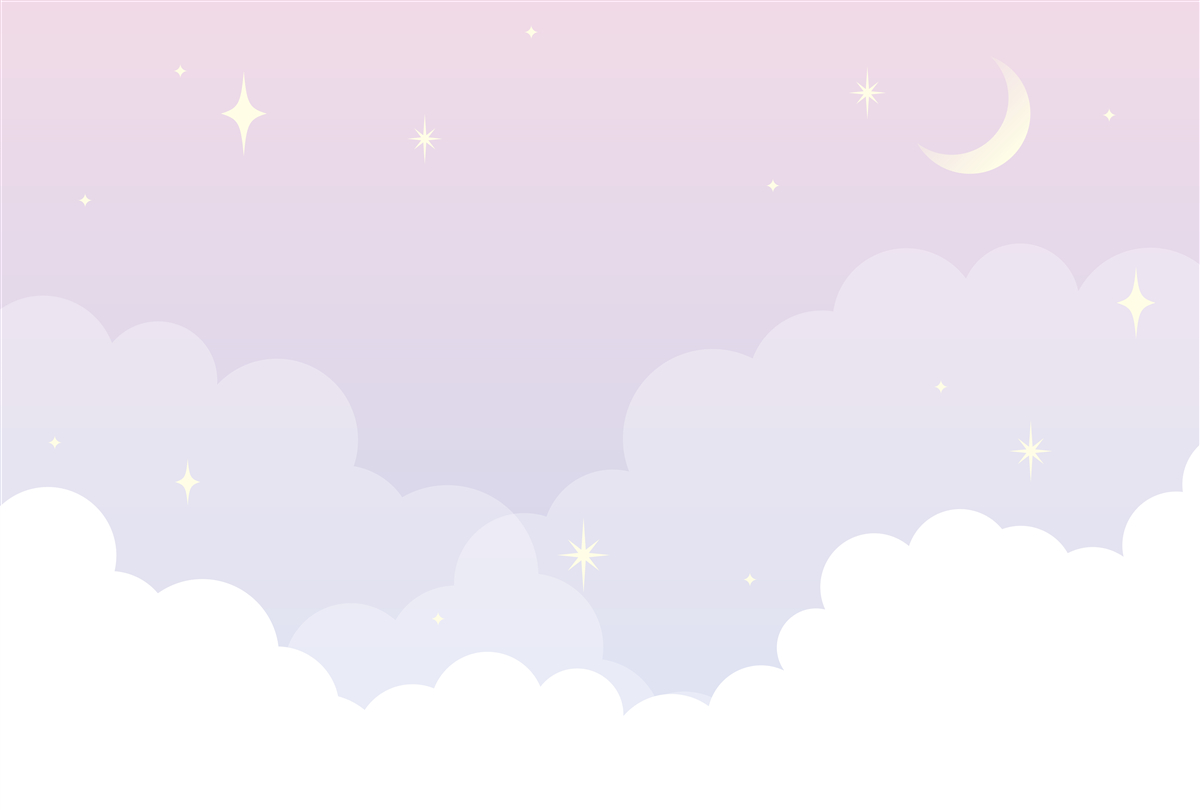 Papier peint le ciel est dans les bras du sommeil et des étoiles brillantes