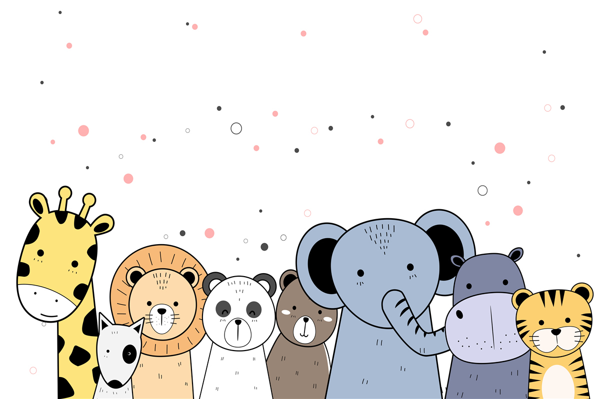 Papier peint la communauté des bêtes