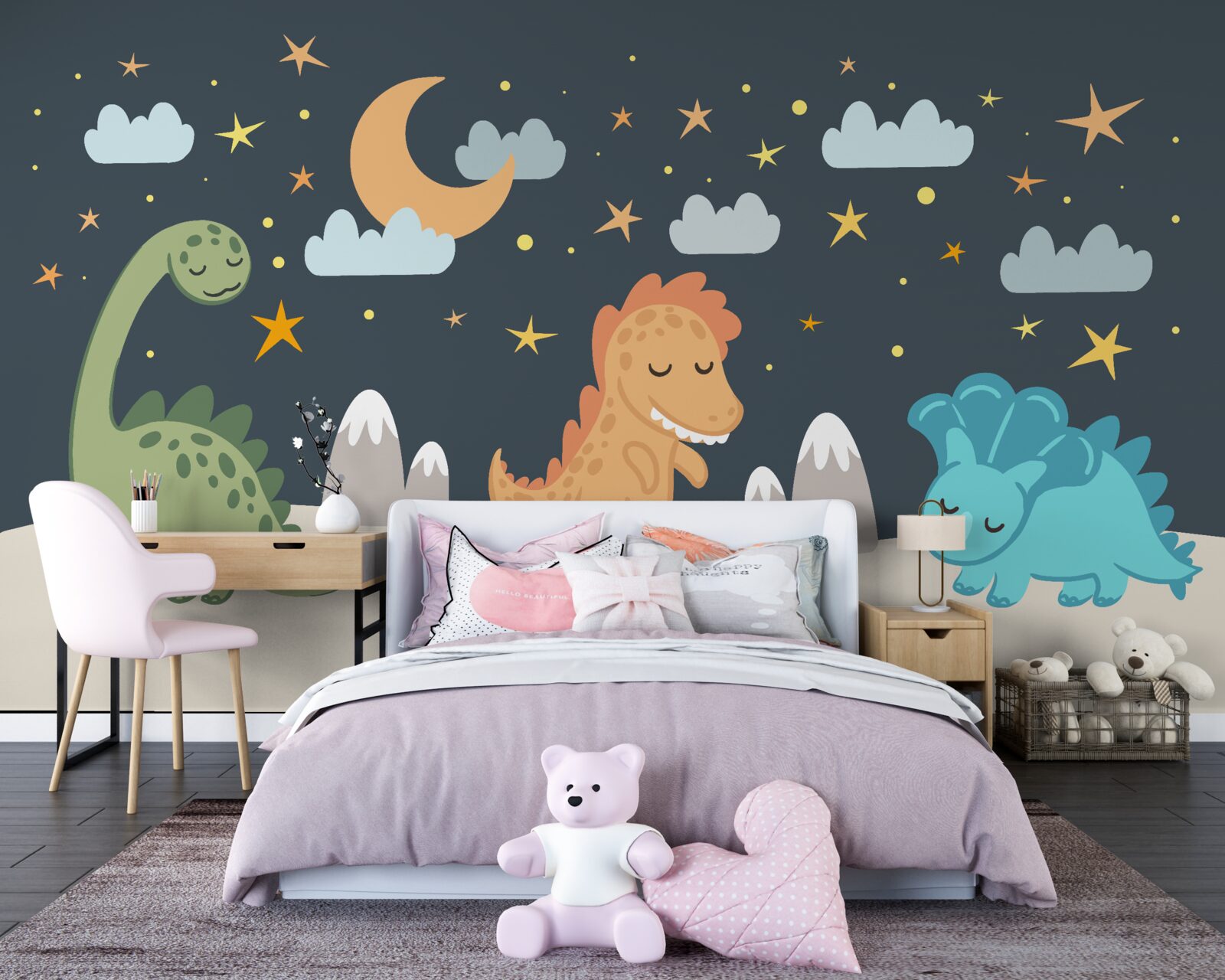 Papier peint Les dinosaures s'endorment