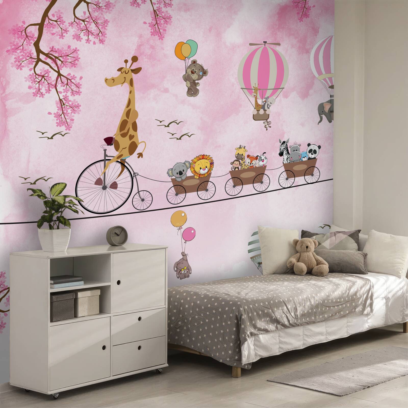 Papier peint de jeunes aviateurs sur la corde raide