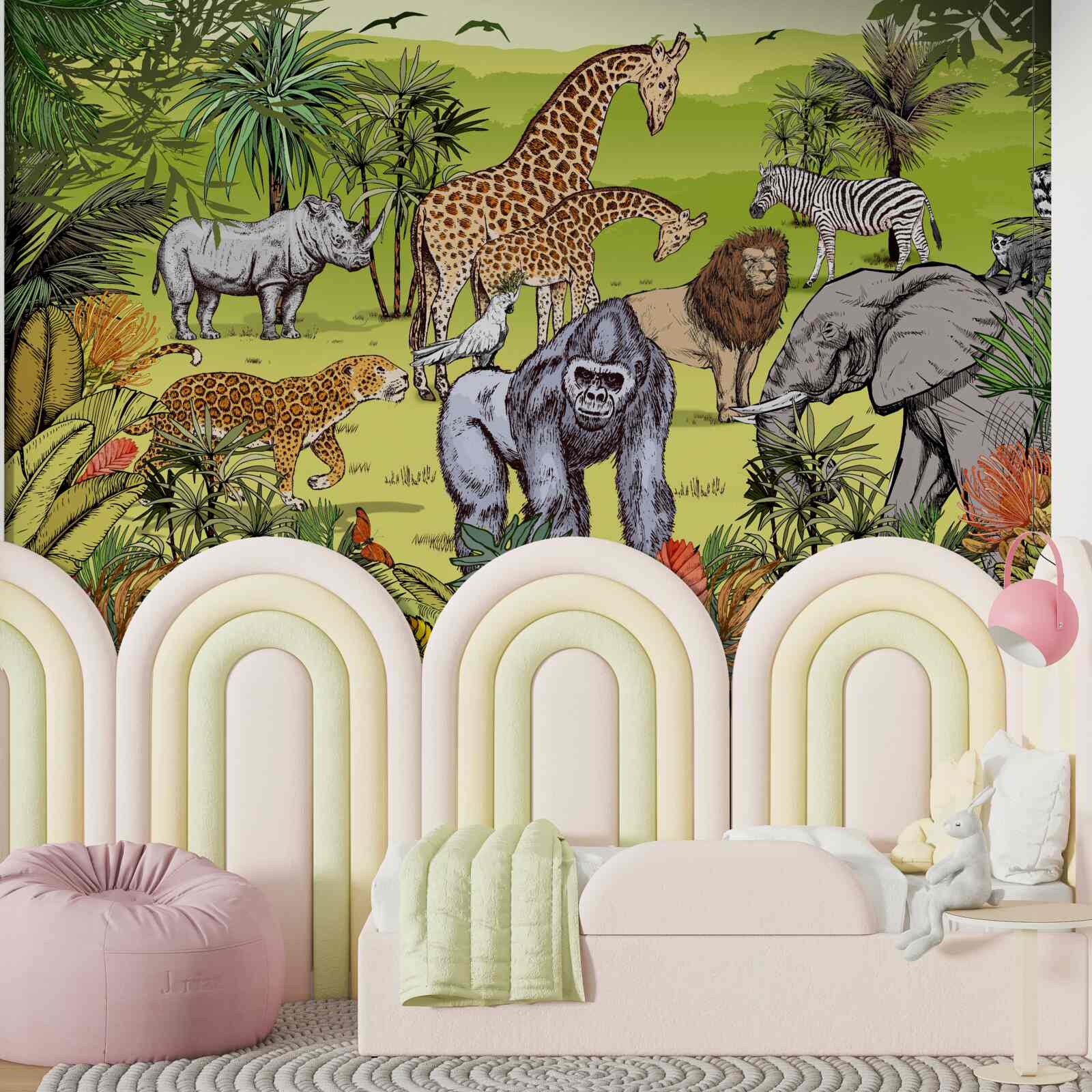 Papier peint les créatures les plus puissantes de la jungle