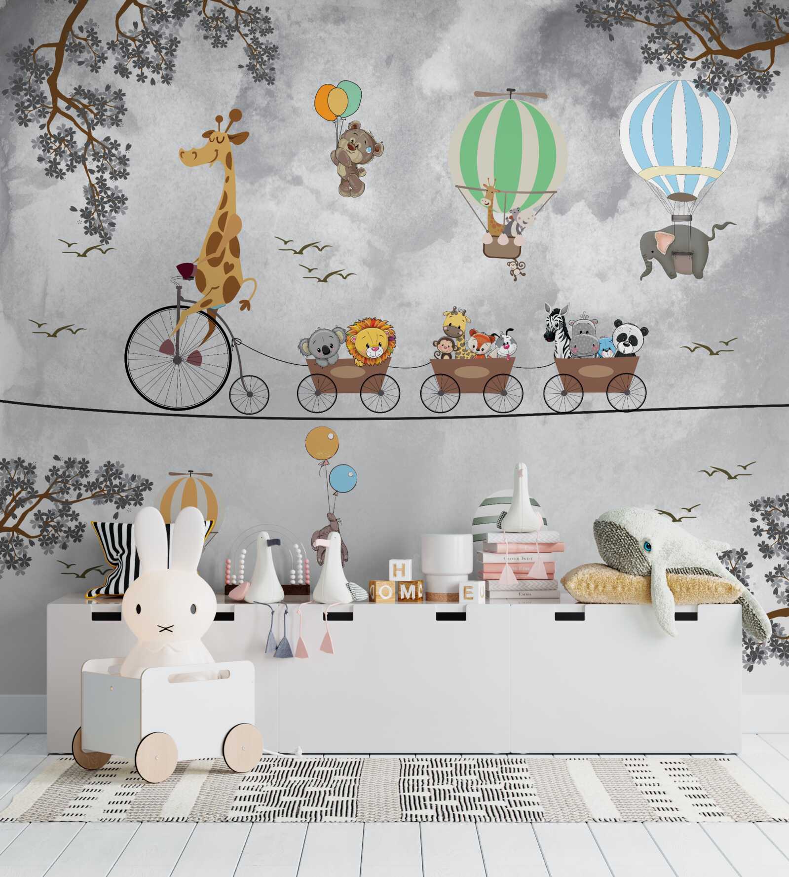 Papier peint les jeunes gymnastes en classe