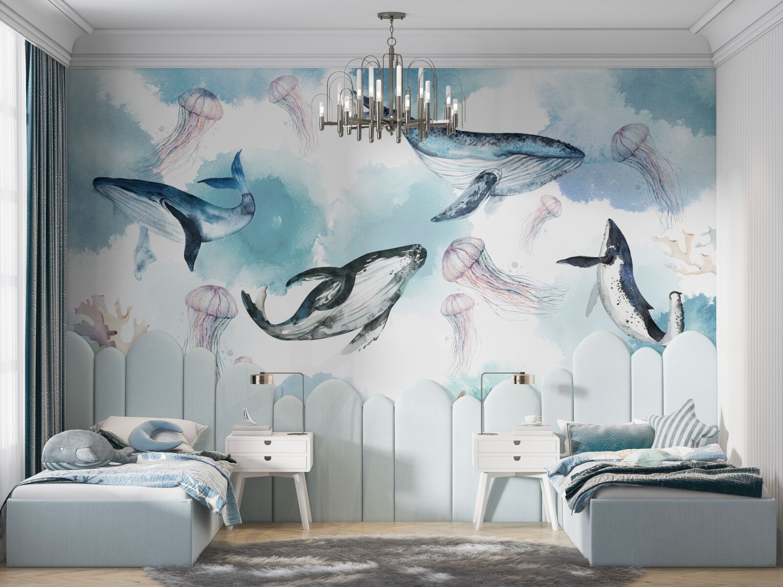 Papier peint habitants des profondeurs de l'océan